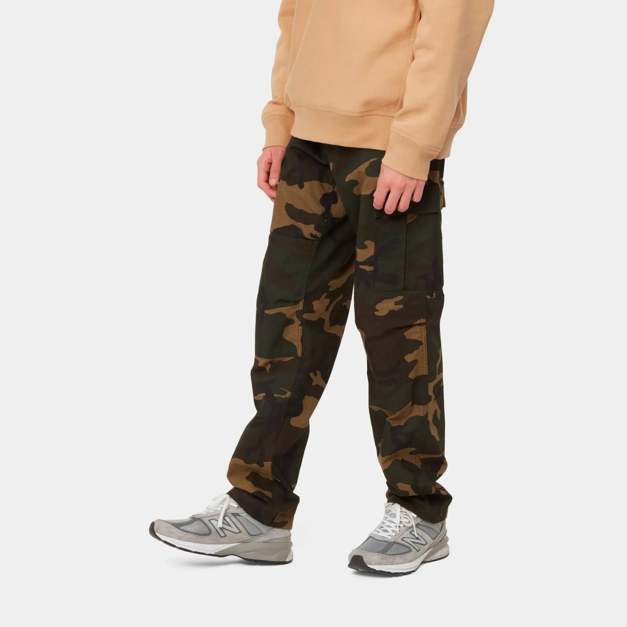 Carhartt WIP Mens Aviation Pants Camo