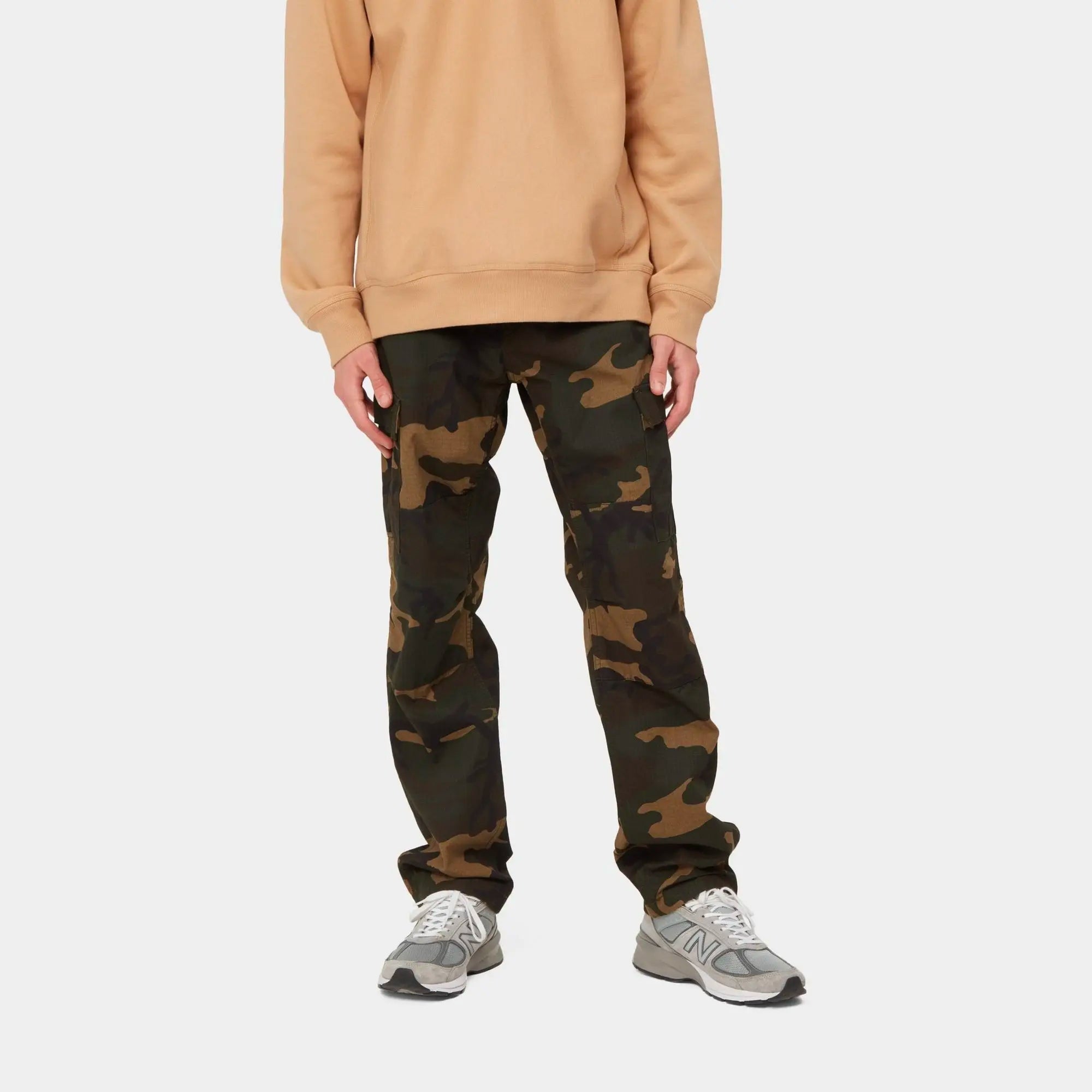 Carhartt WIP Mens Aviation Pants Camo