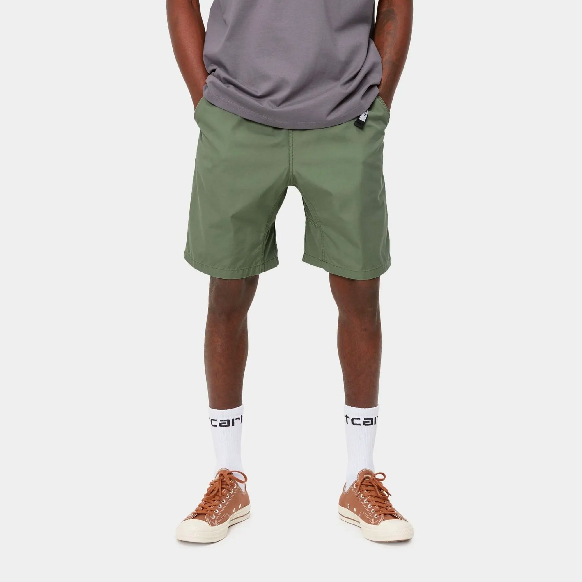 Carhartt Mens Clover Shorts 'Dollar Green'