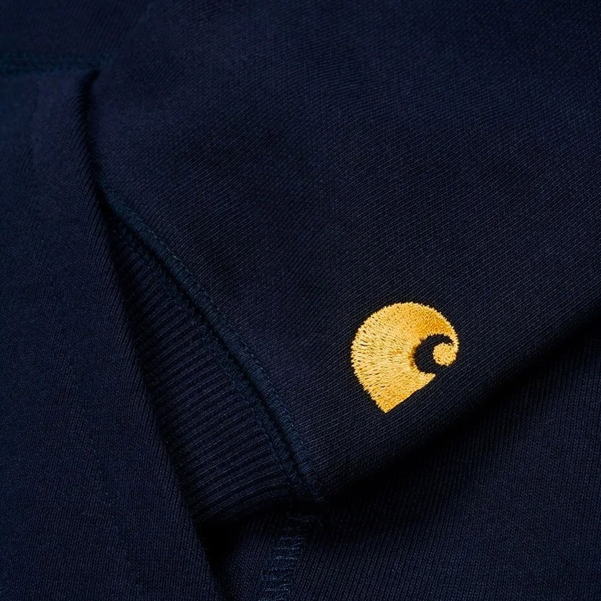 Carhartt WIP Mens Chase Hoodie Dark Navy