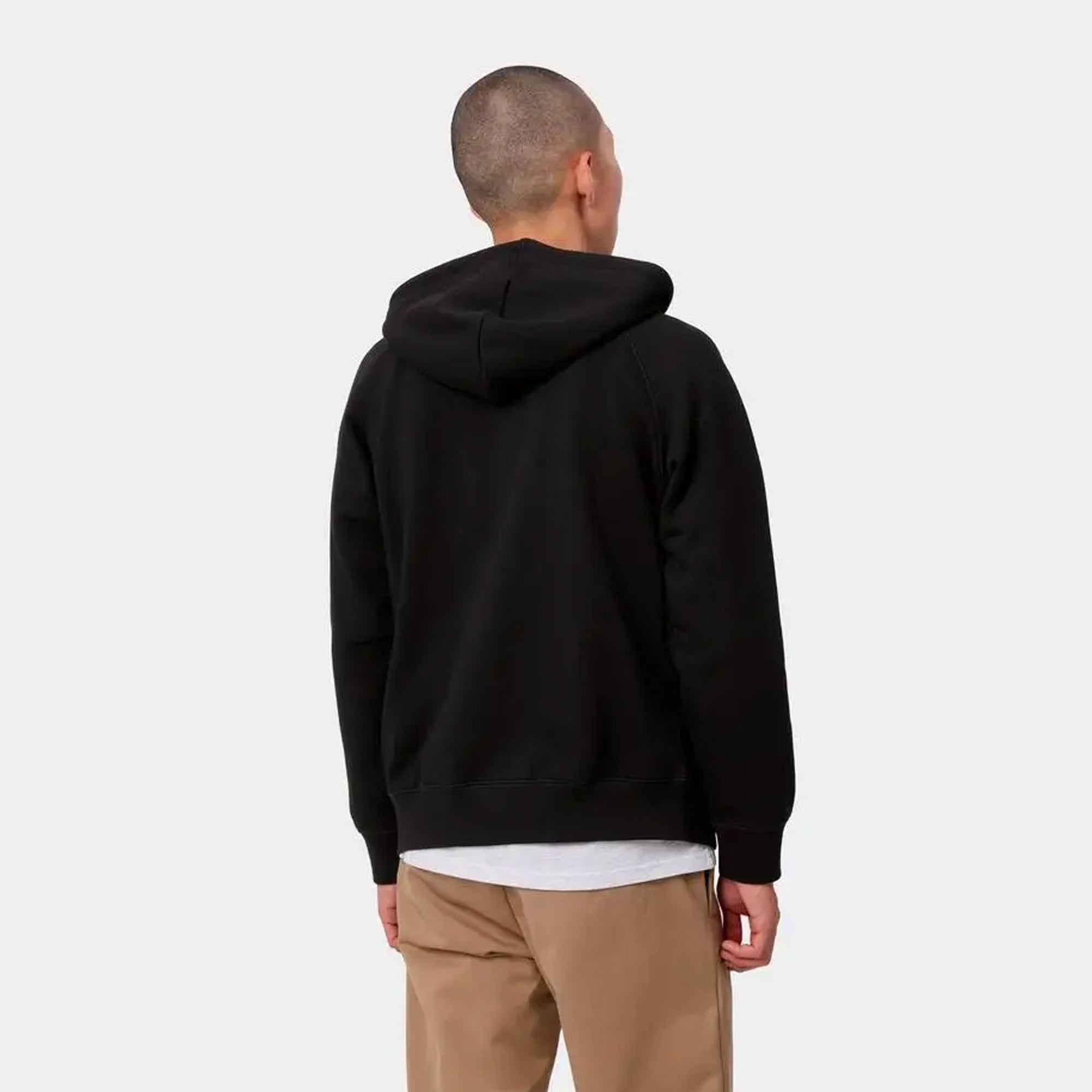 Carhartt WIP Mens Hooded Chase Jacket 'Black'