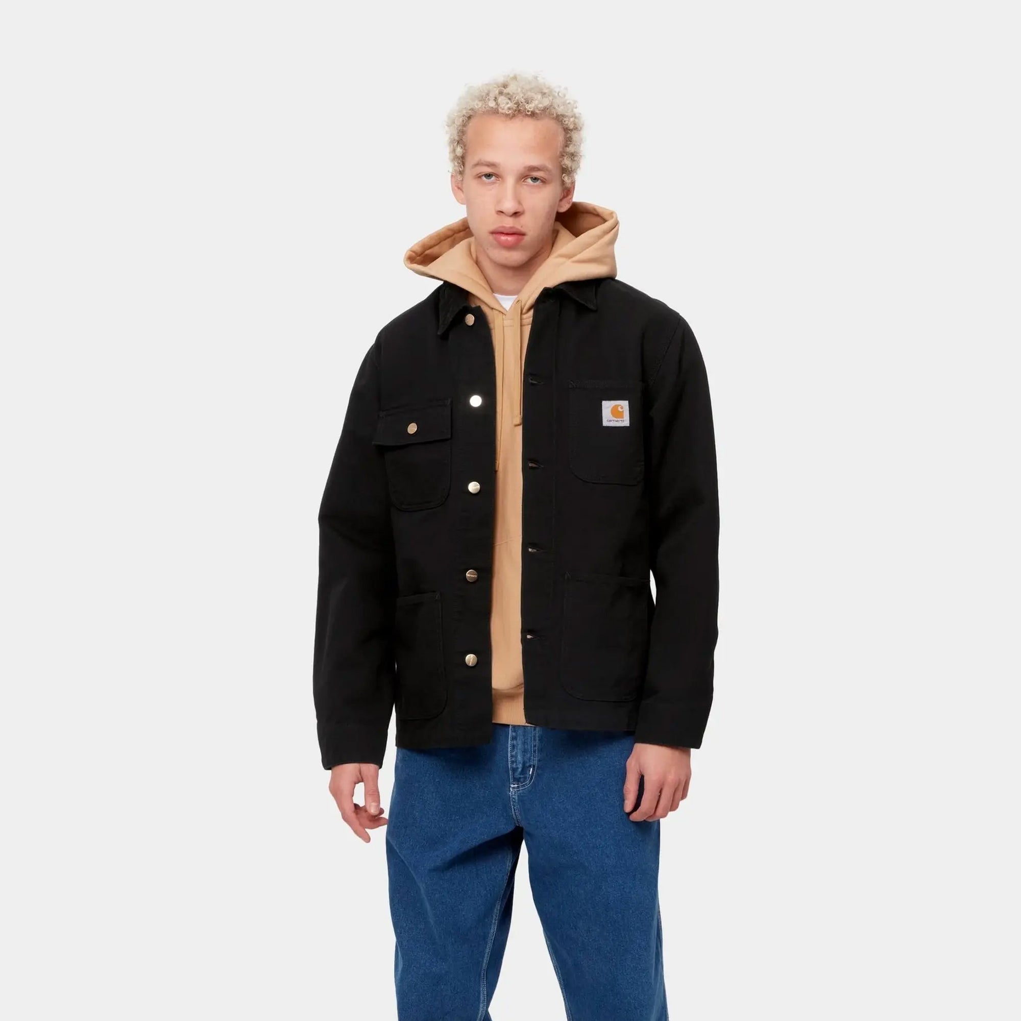 Carhartt WIP Mens Michigan Coat Black