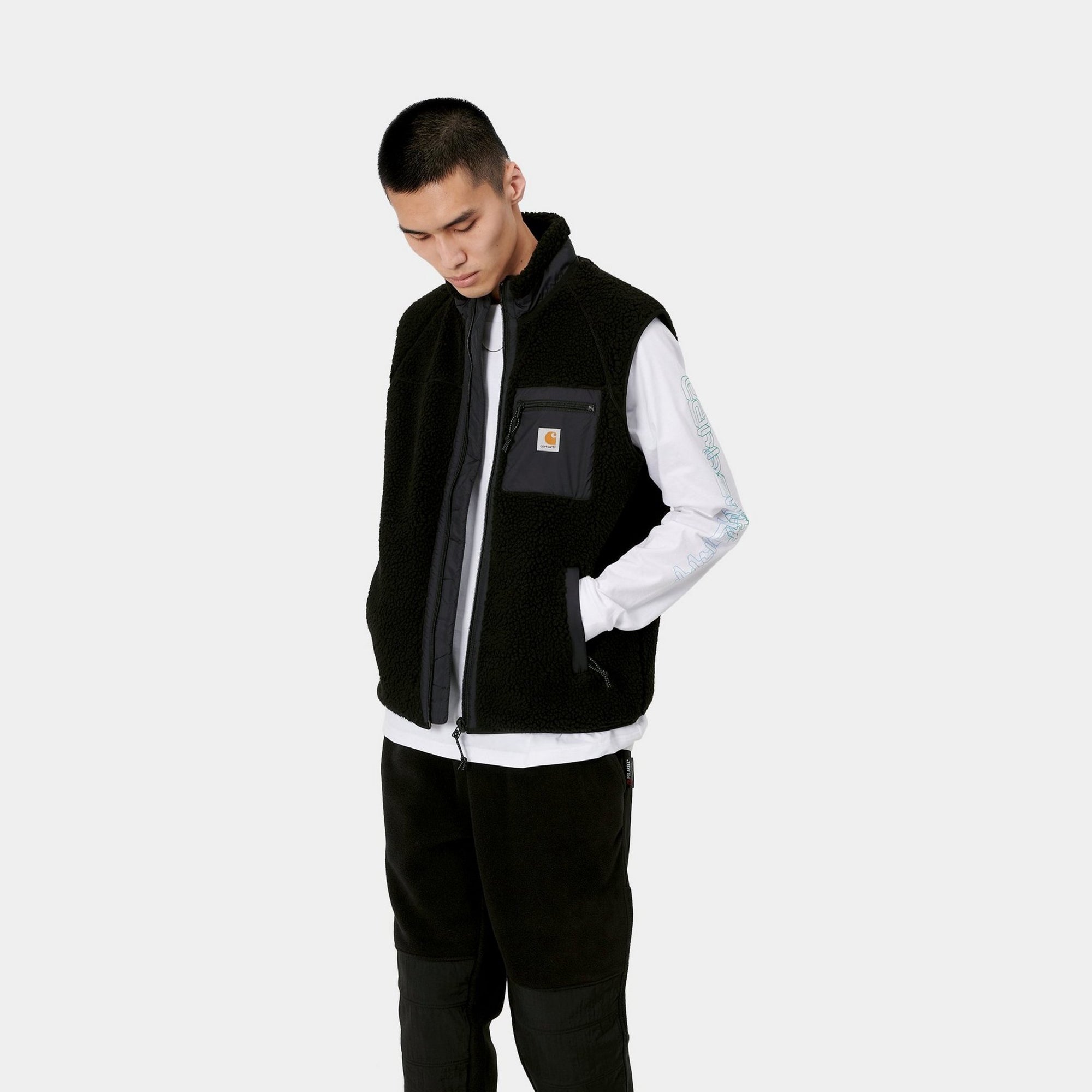 Carhartt WIP Prentis Vest Liner in Black