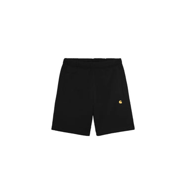 Carhartt WIP Mens Chase Sweat Shorts Black