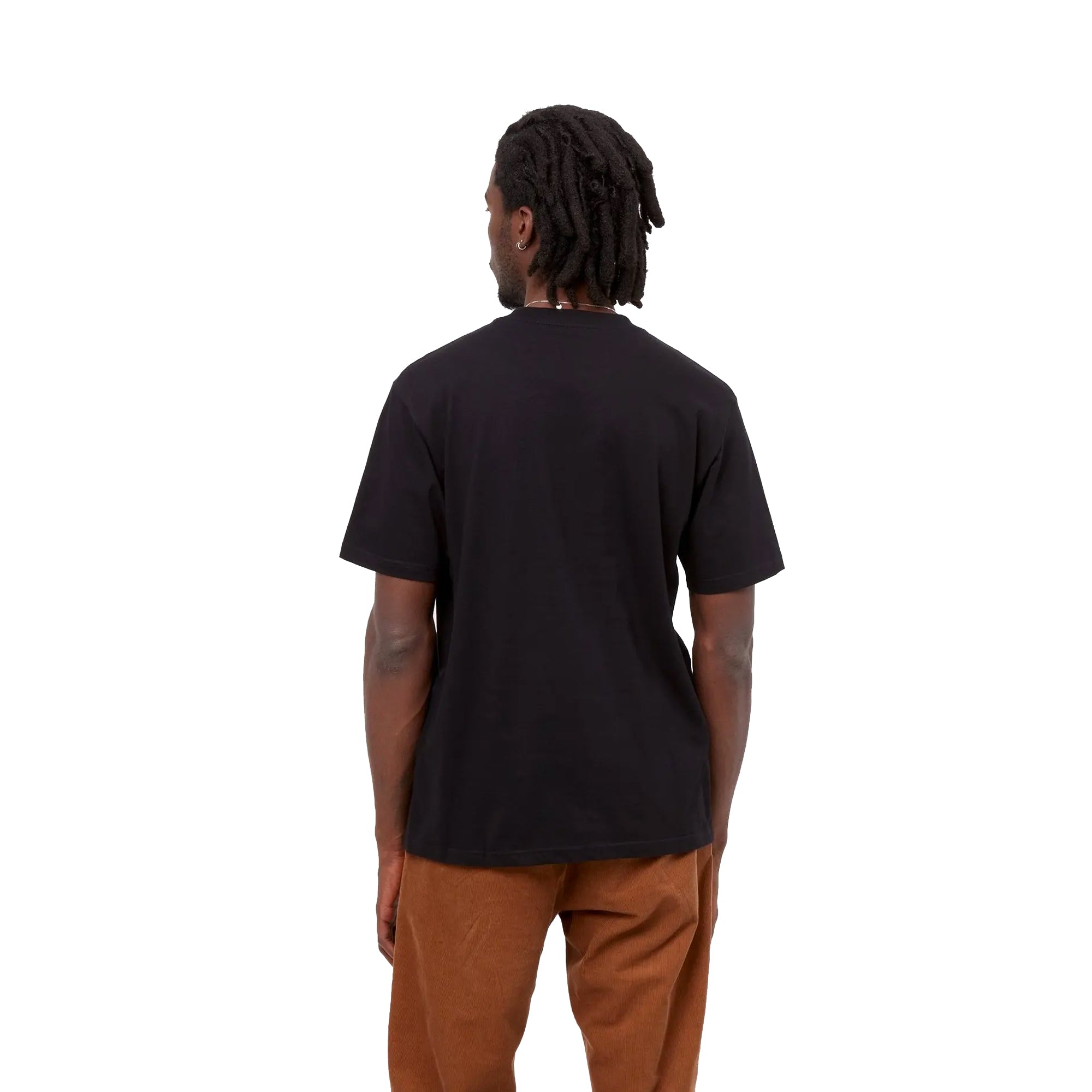 Carhartt WIP Mens Hole 19 Tshirt 'Black'