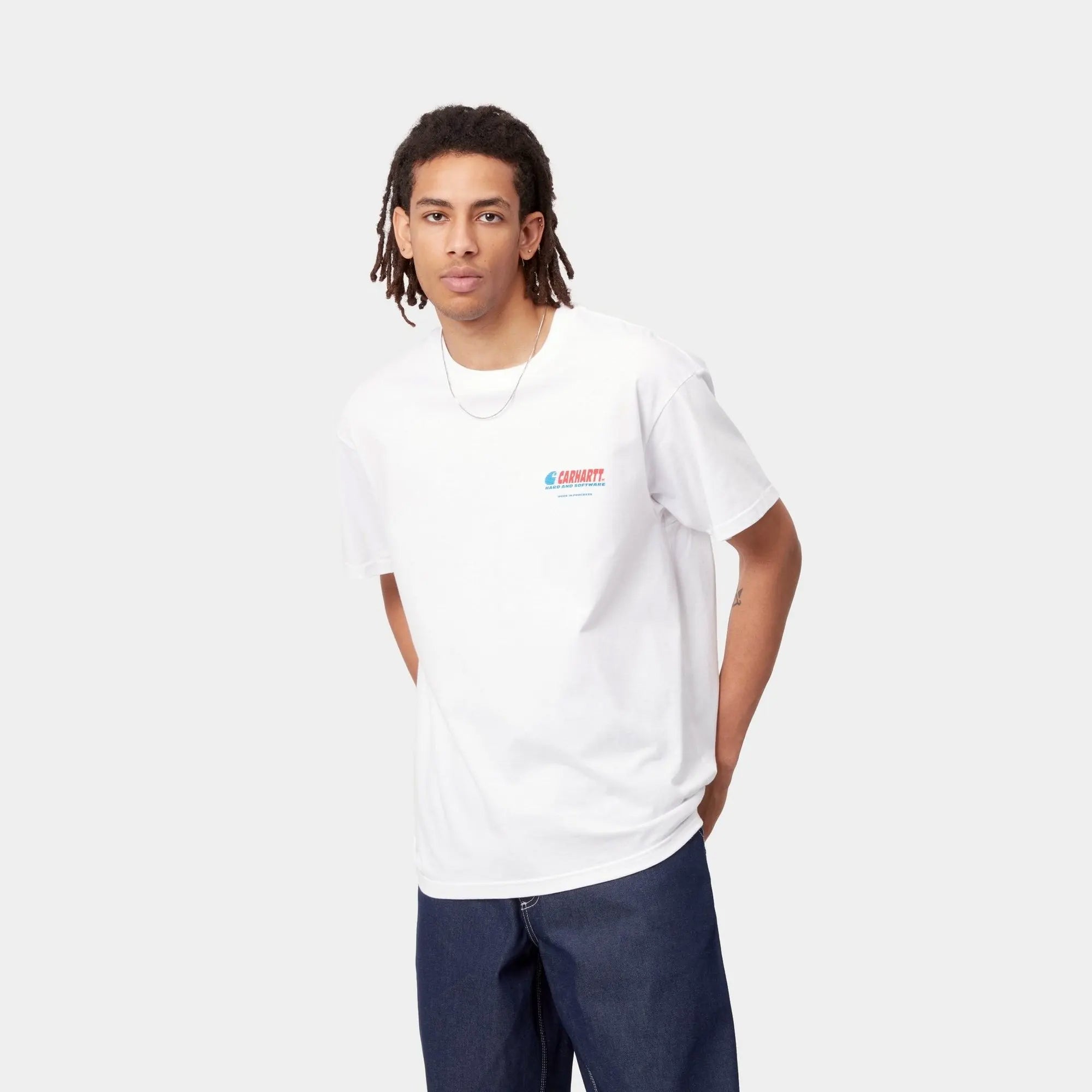 Carhartt WIP Mens Software Tshirt 'White'