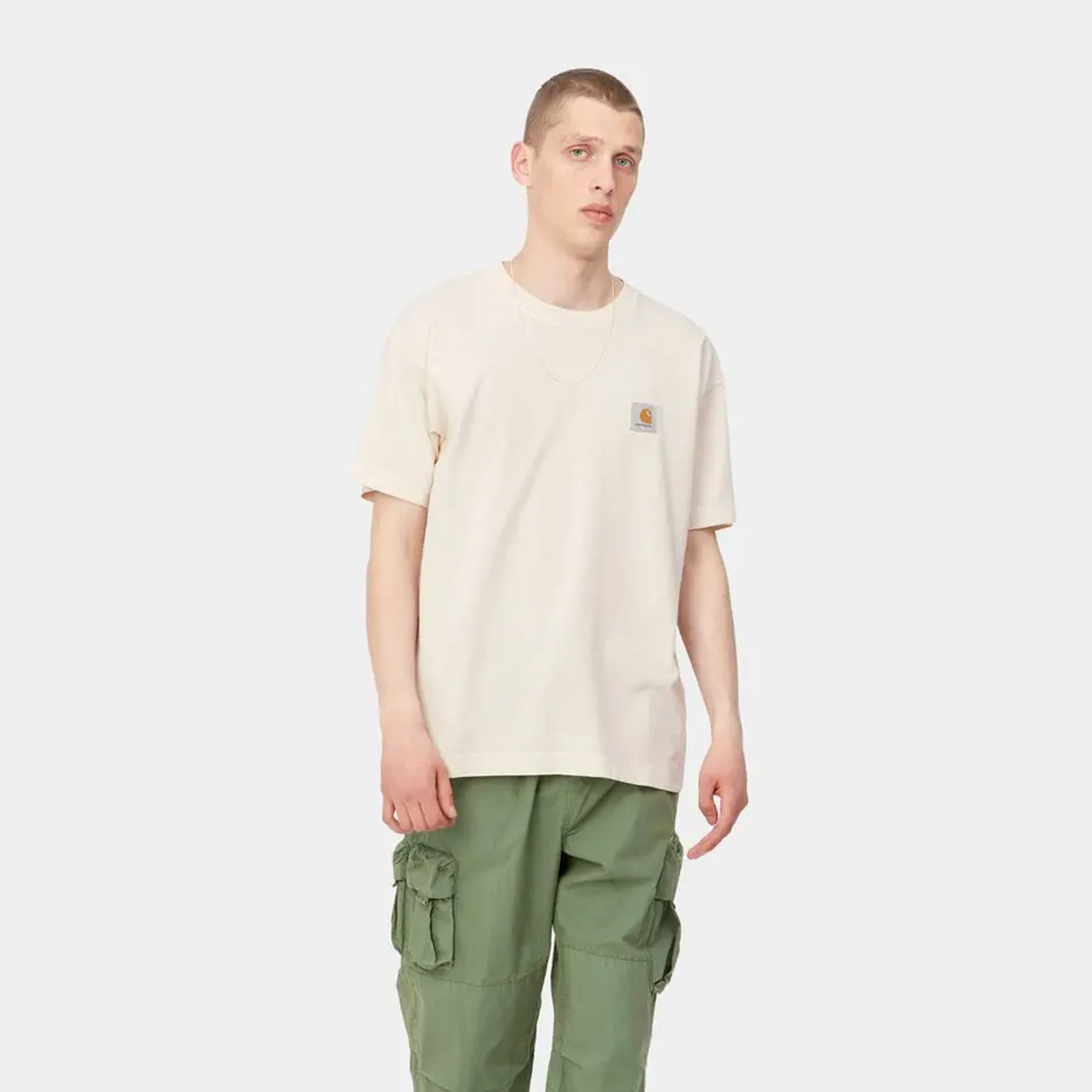 Carhartt WIP Mens Nelson SS Tee Natural