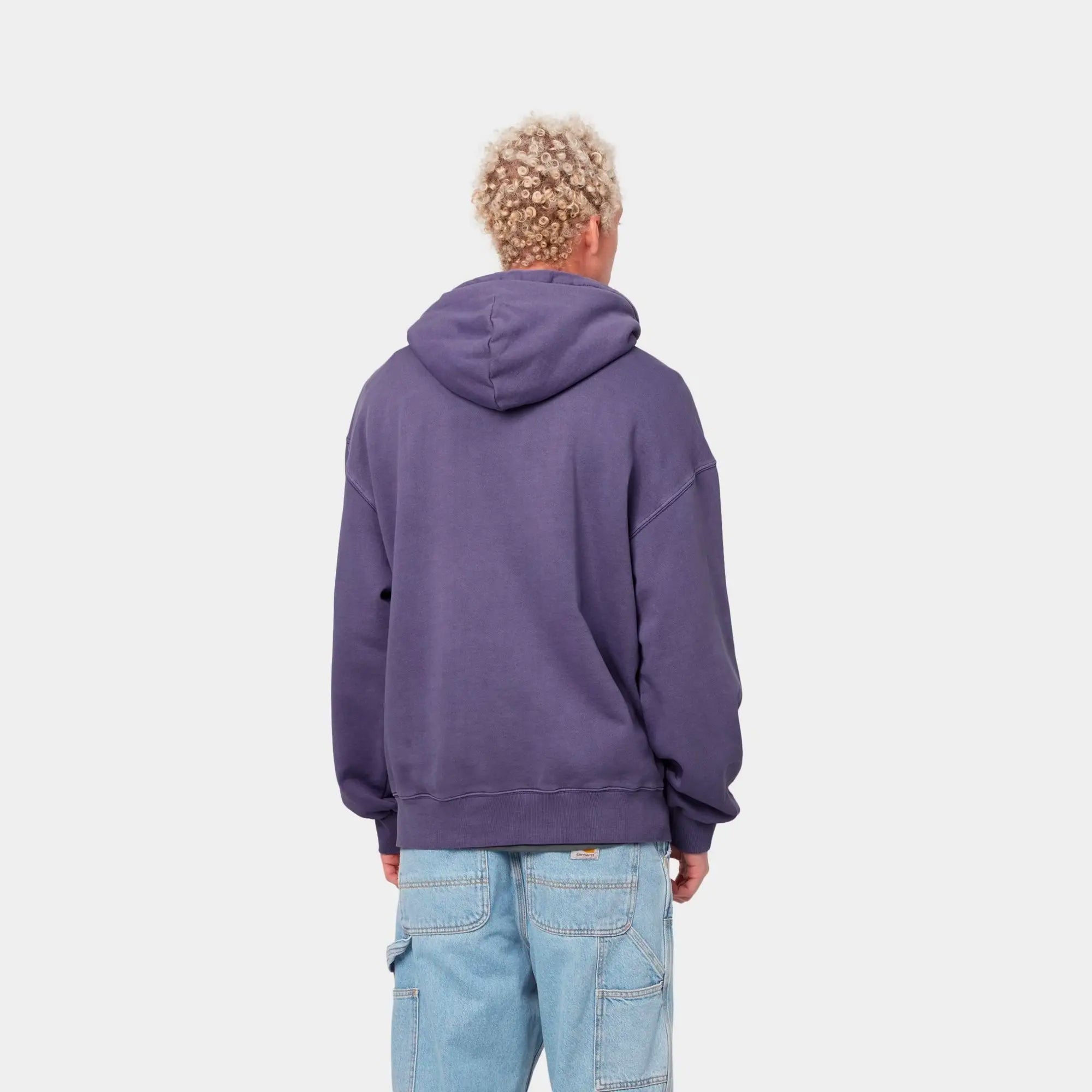 Carhartt WIP Mens Nelson Hoodie Razzmic