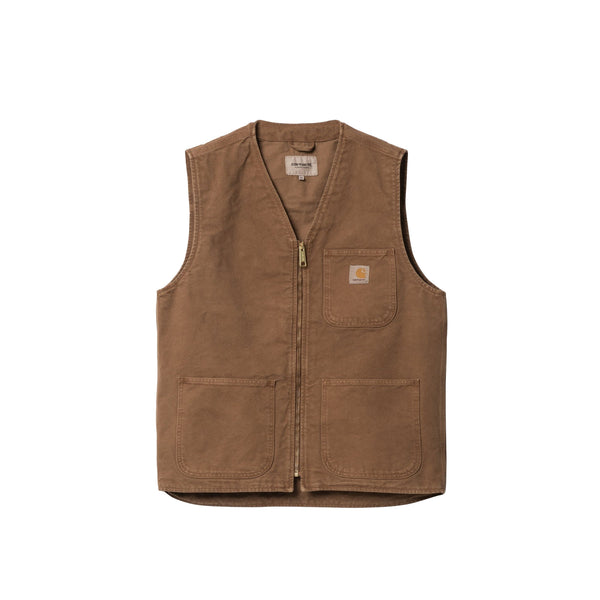即完売 Carhartt ARBOR VEST Carhartt-WIP Arbor Vest - Black Aged Canvas | Urban Excess