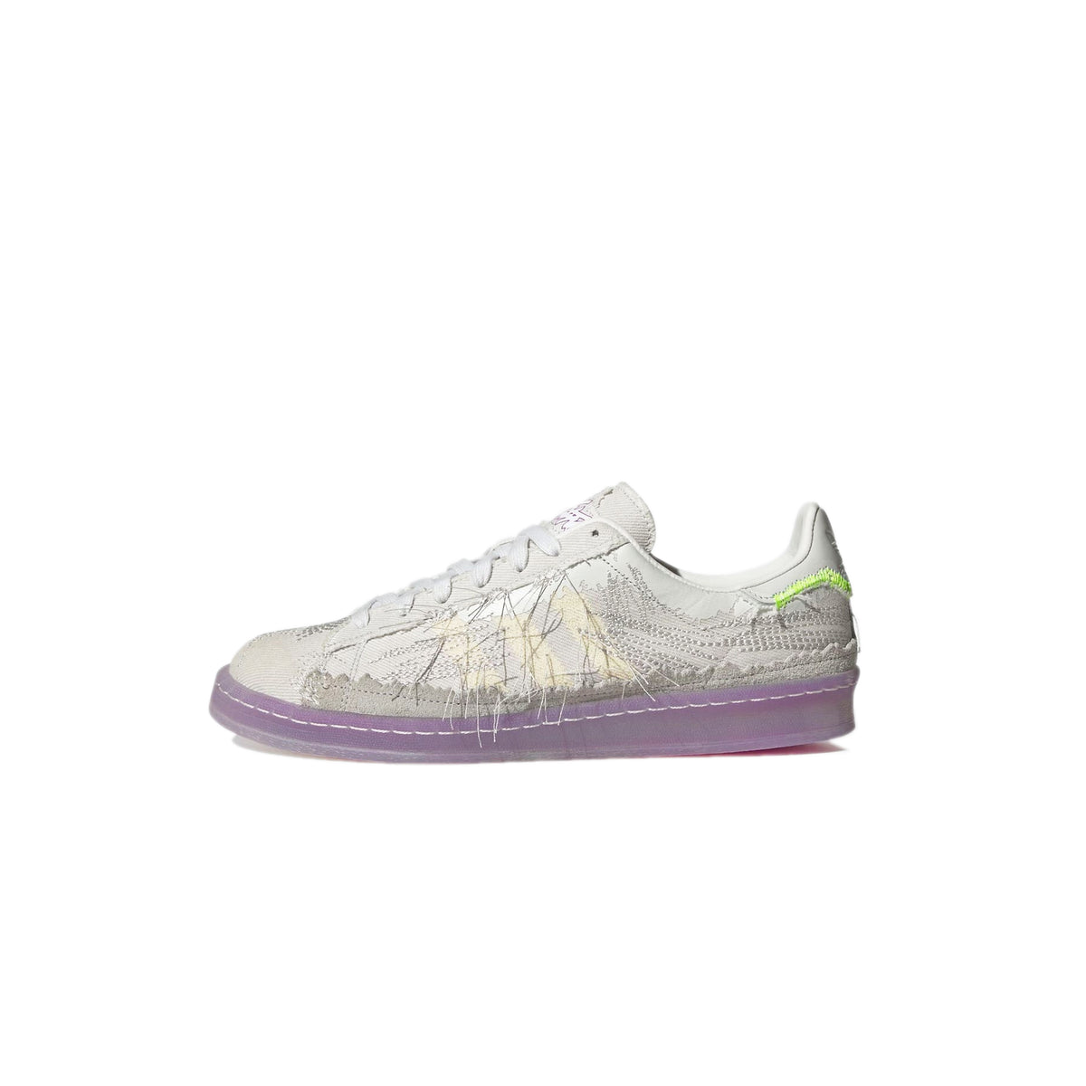 adidas gazelle silver green womens Adidas x Youth Of Paris Campus 80s Shoes – Extra Butter