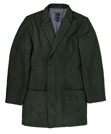 I Love Ugly Pocket Seam Overcoat (Green)