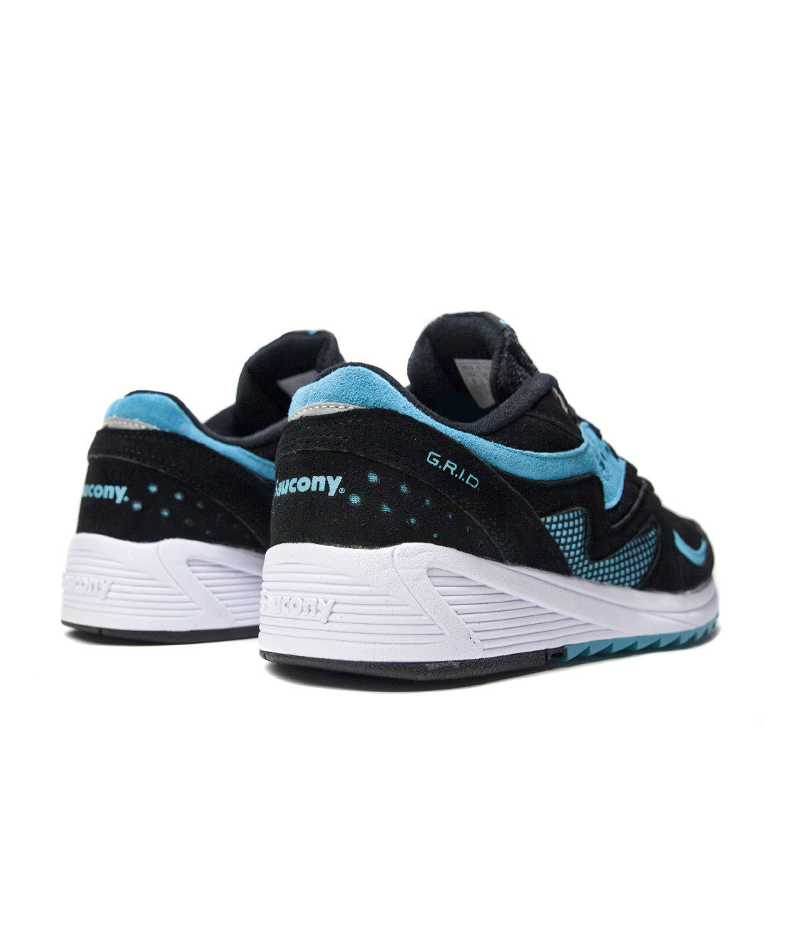 saucony, saucony grid, saucony grid 8000, black, teal, white