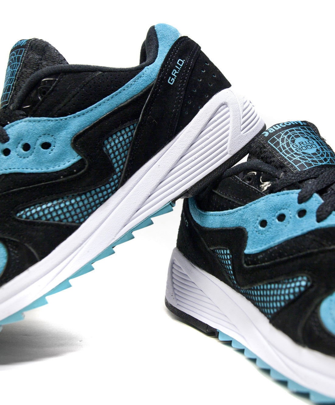 saucony, saucony grid, saucony grid 8000, black, teal, white