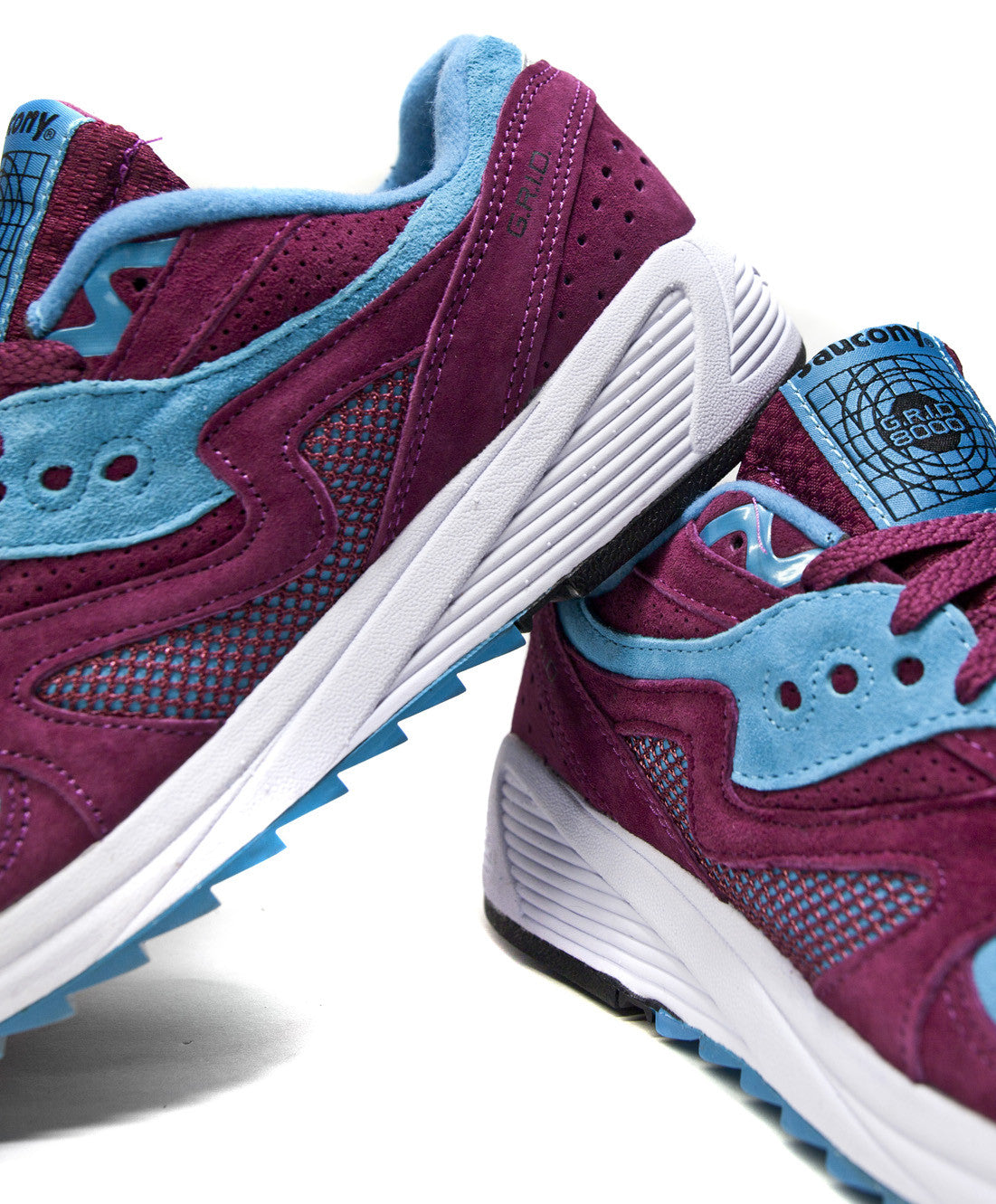 Saucony Grid 8000 - Merlot, saucony, saucony grid 8000, teal