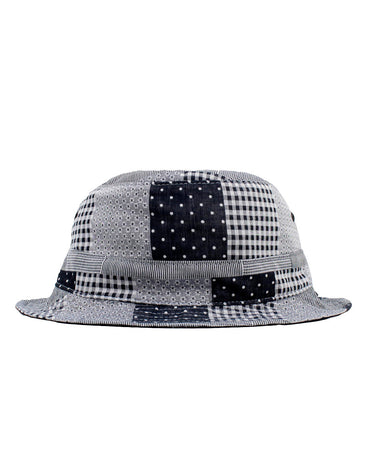 Publish Brand: Graydon Reversible Bucket Hat (Navy/Plaid)