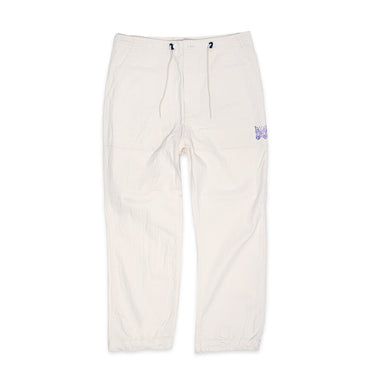 Needles Mens String 'Off White' Fatigue Pants