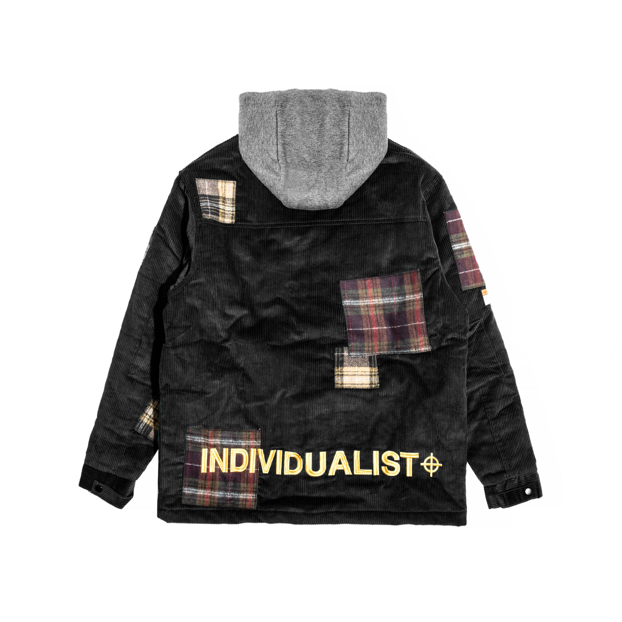 Indvlst Mens Patchwork Jacket