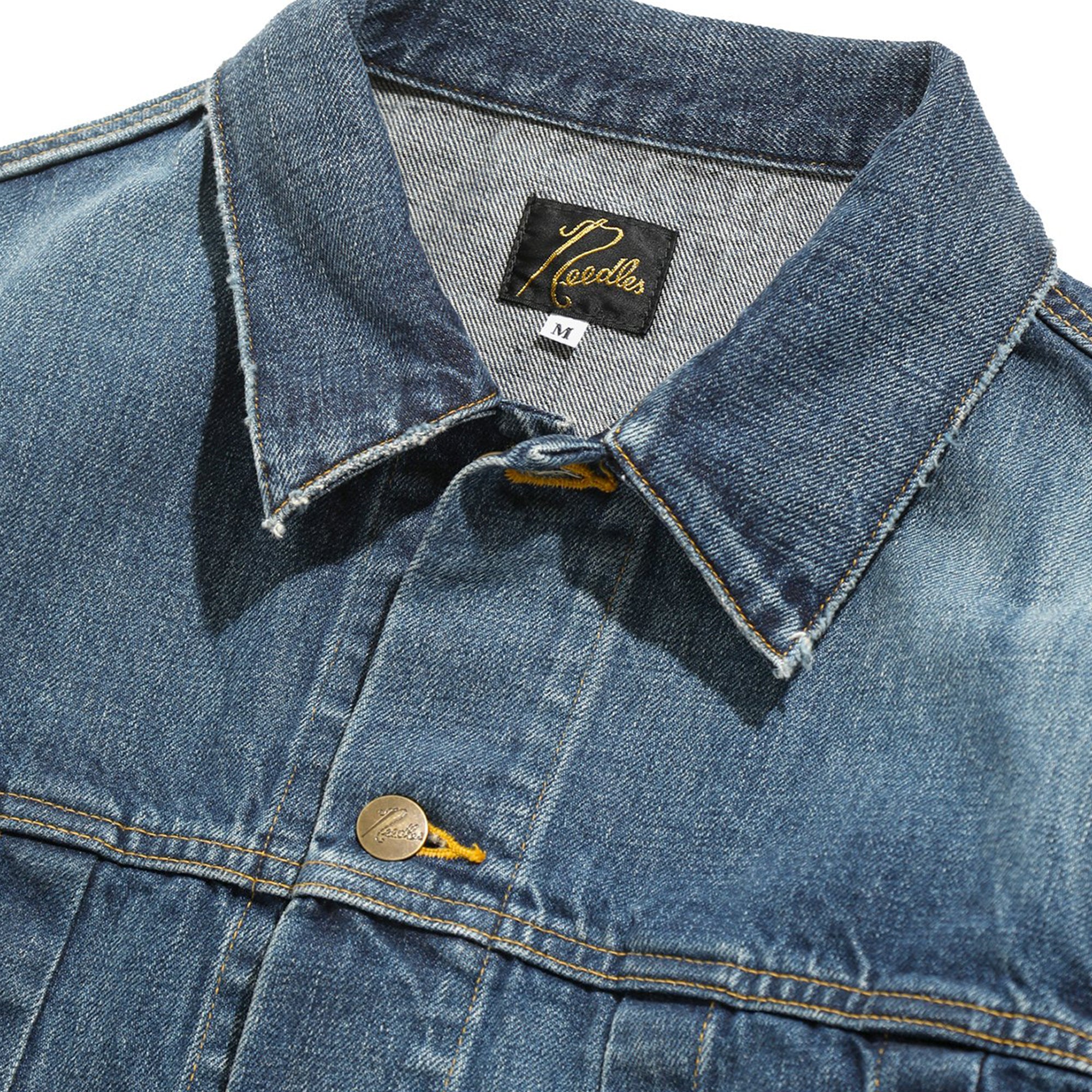 Needles Mens Darts Jean Jacket