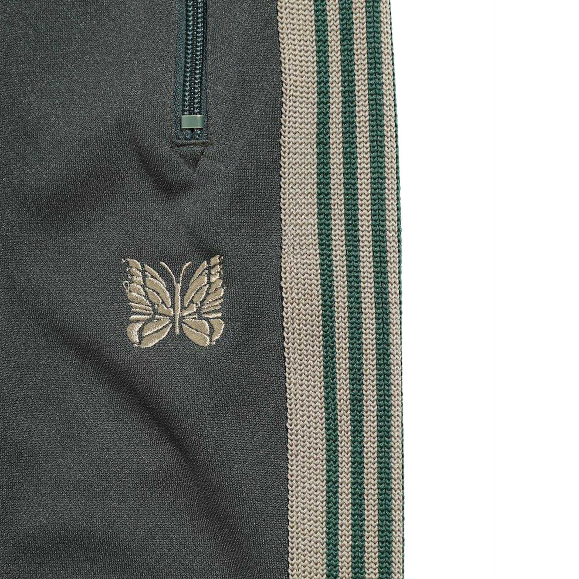 Needles Mens Narrow Track Pants 'Dk.Green'