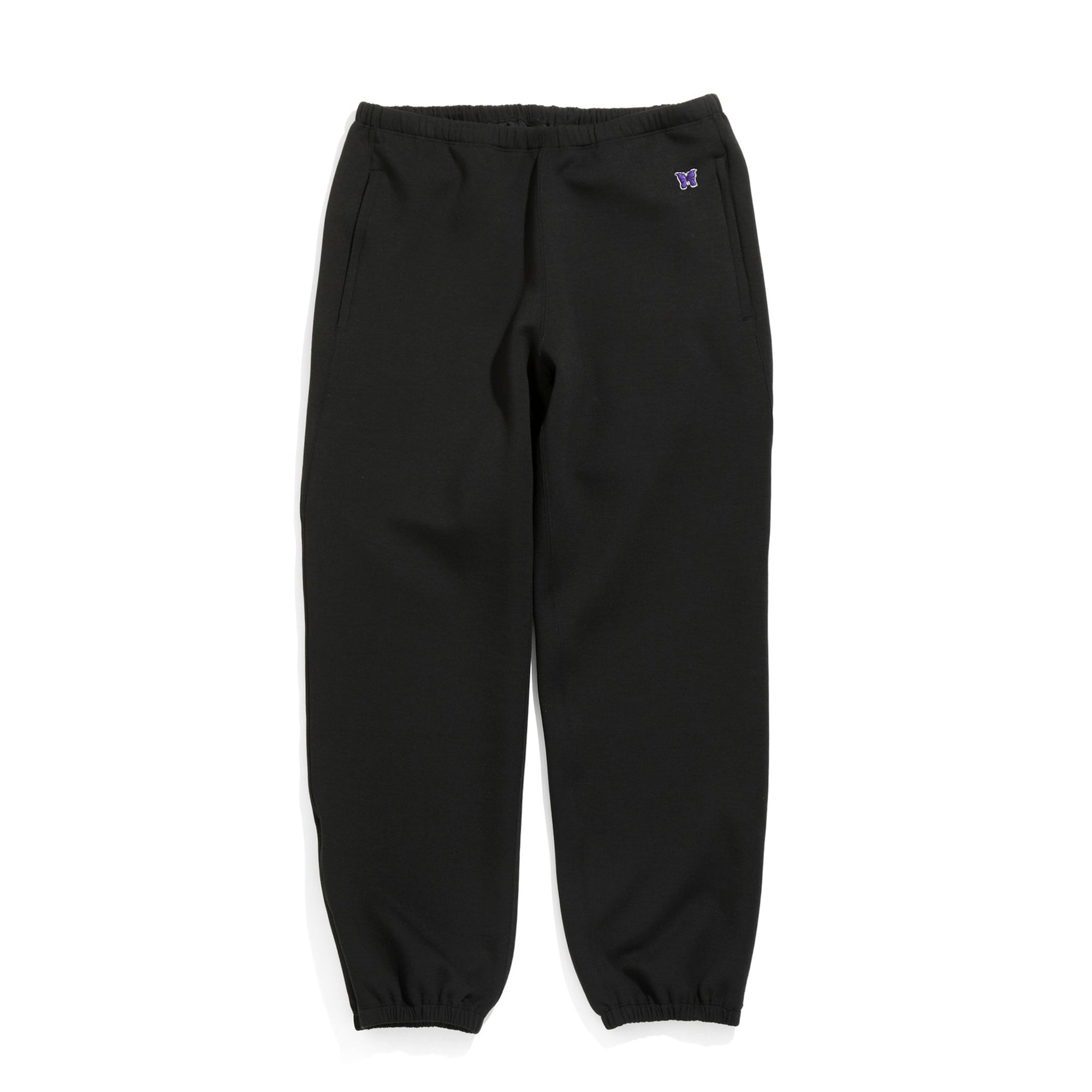 Needles Mens Zipped Sweat Pants 'Black'