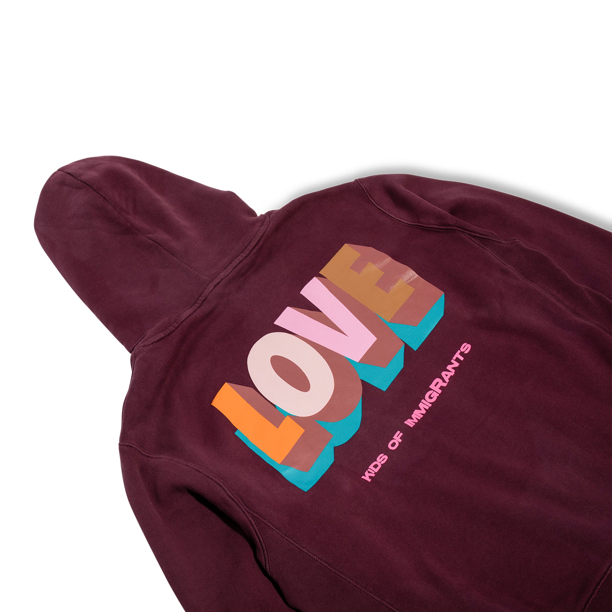 Kids Of Immigrants Spread Love 4.0 Hoodie 'Purple'