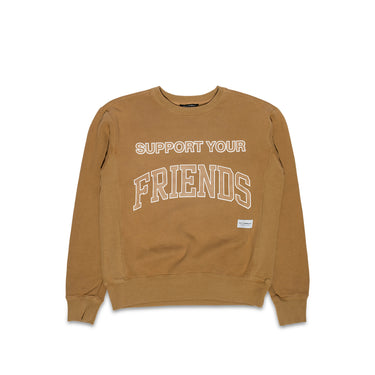 Kids Of Immigrants Support Your Friends Sweater 'Sand'