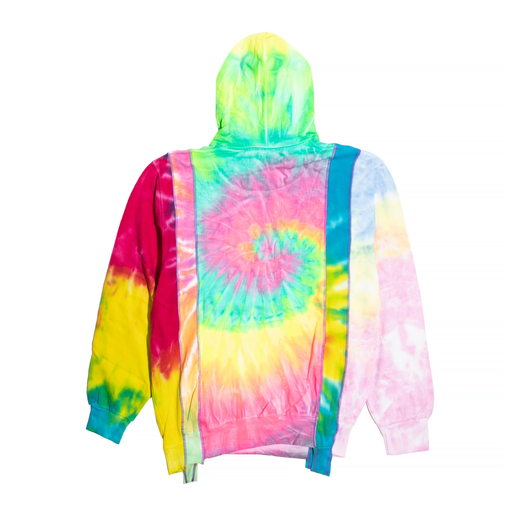 Needles Mens 5-Cuts Tie Dye Hoodie