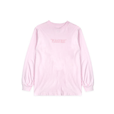 Pleasures Core Logo Embroidered L/S Tee [L18S101014]