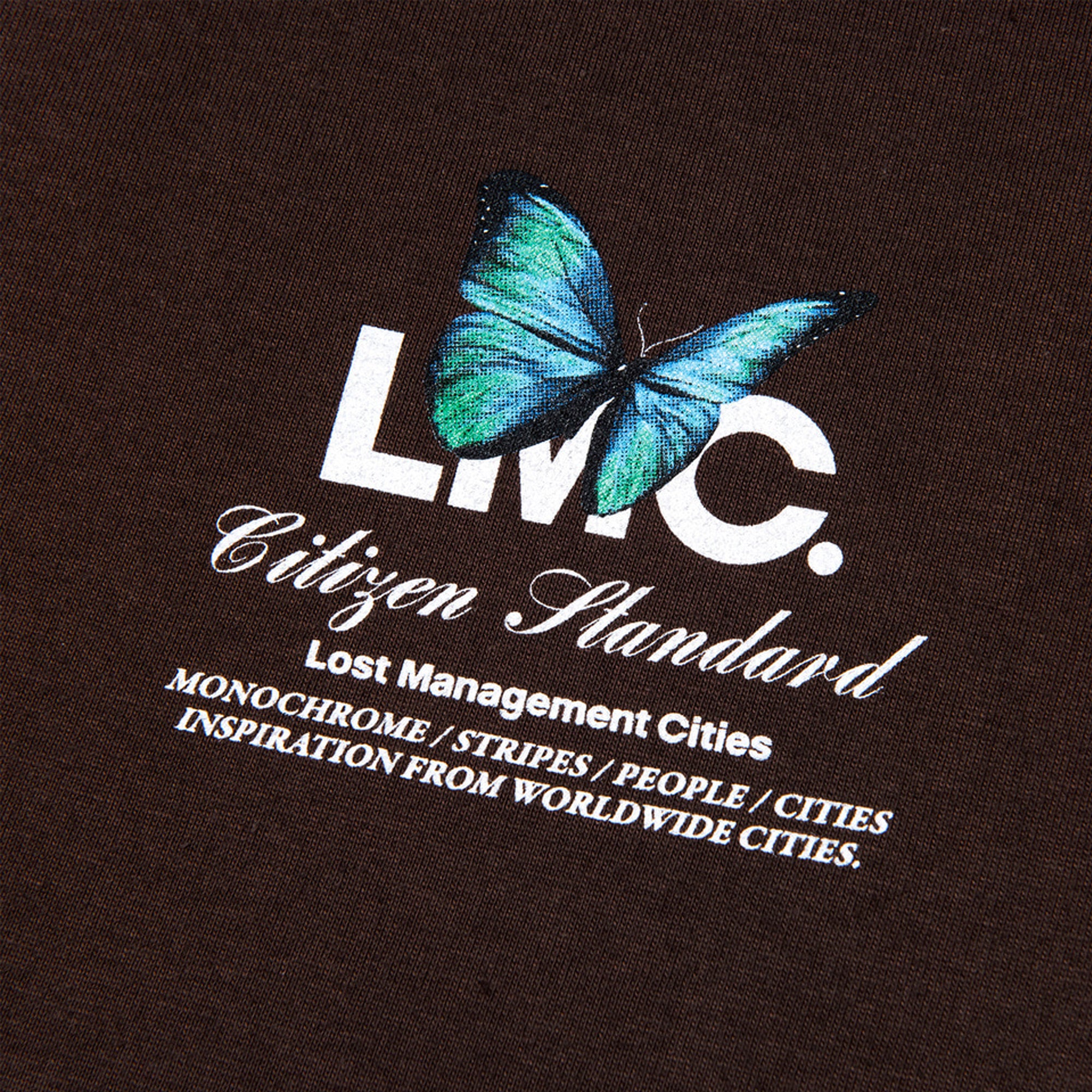 LMC Flower Garden Tee 'Brown'