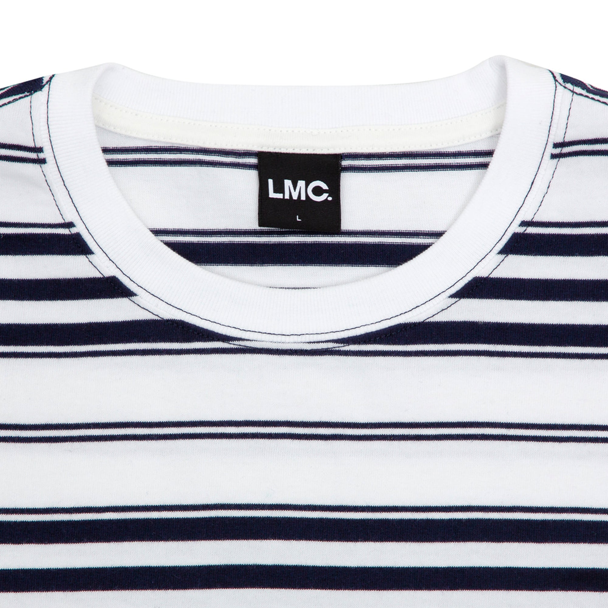 LMC FN Multi Stipe Tee 'White'