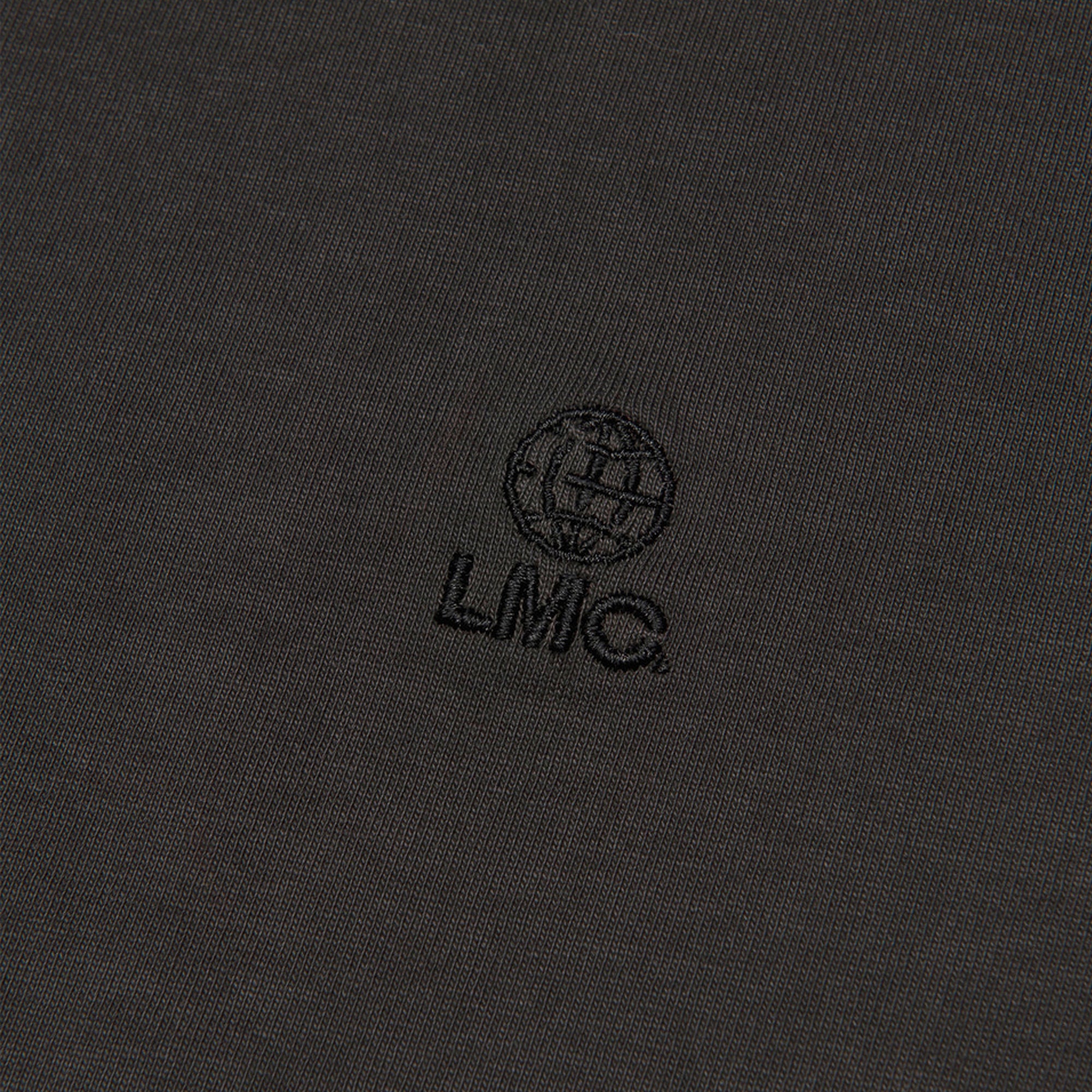 LMC Overdyed Globe Tee 'Charcoal'