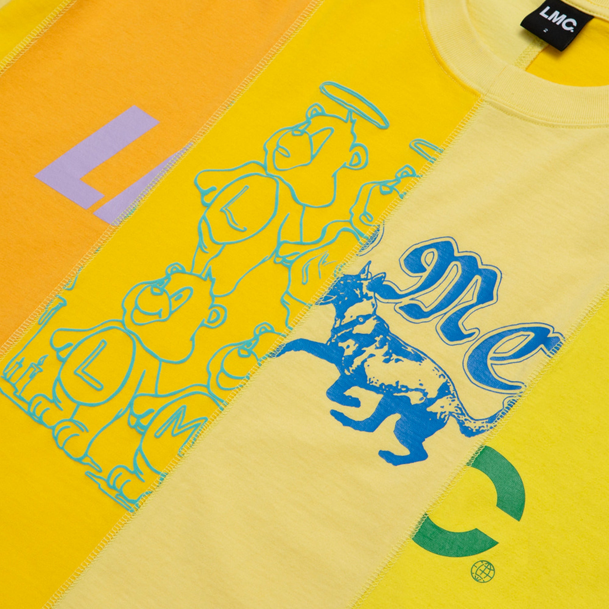 LMC Reworked Oversized Tee 'Yellow'