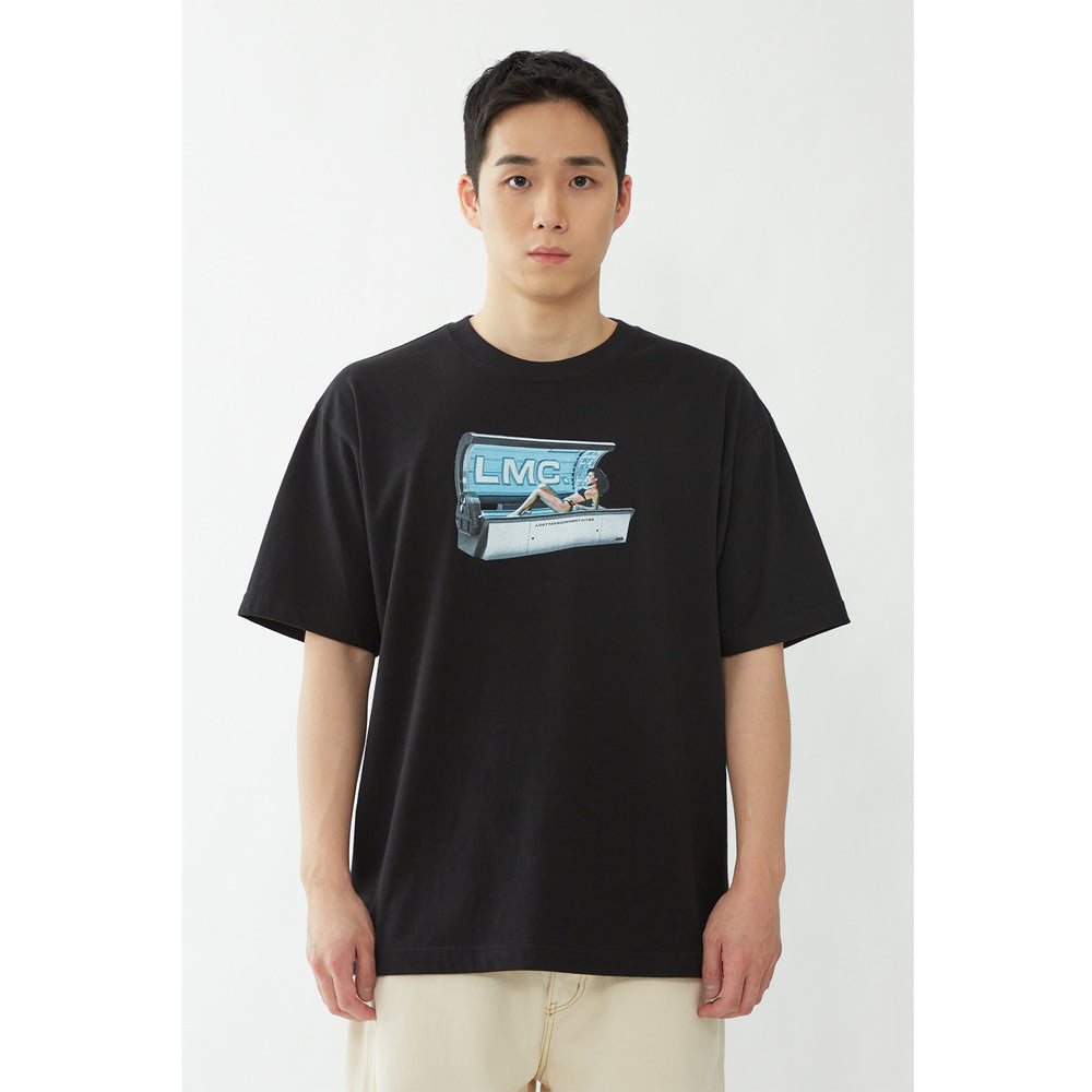 Lost Management Cities Tanning T-Shirt 'Black'