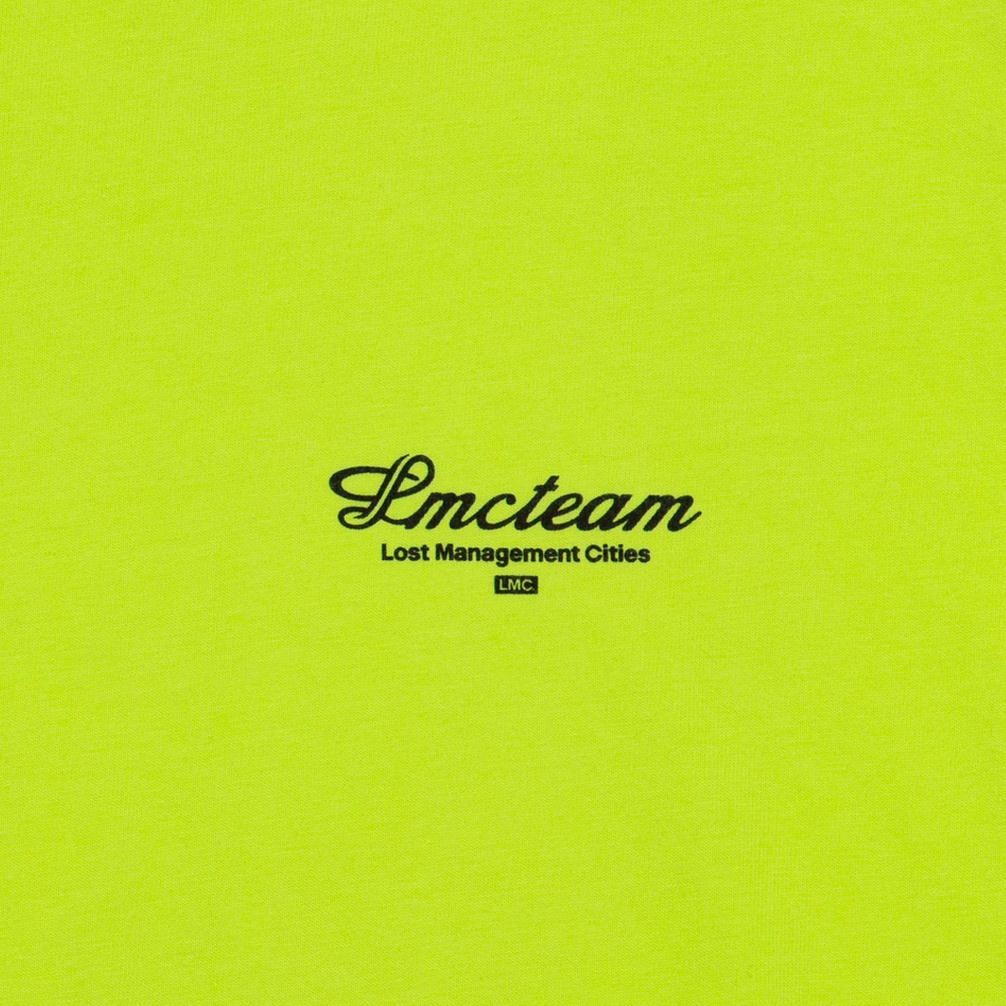 LMC Team Earth Organic Tee 'Lime'