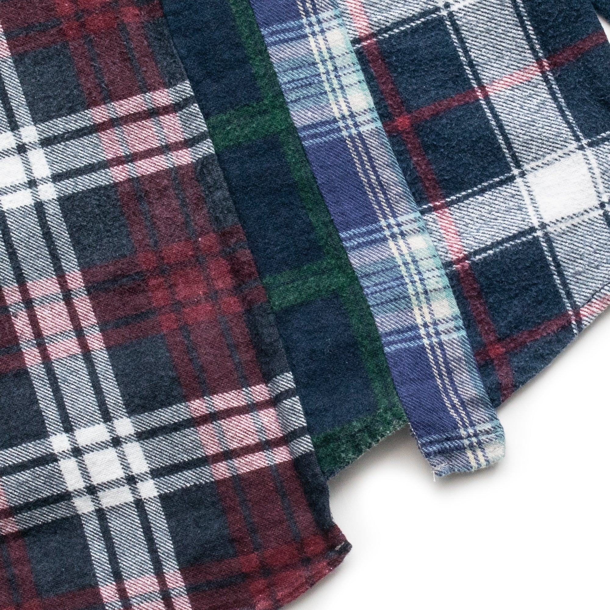 Needles Mens 7 Cuts Flannel Shirt