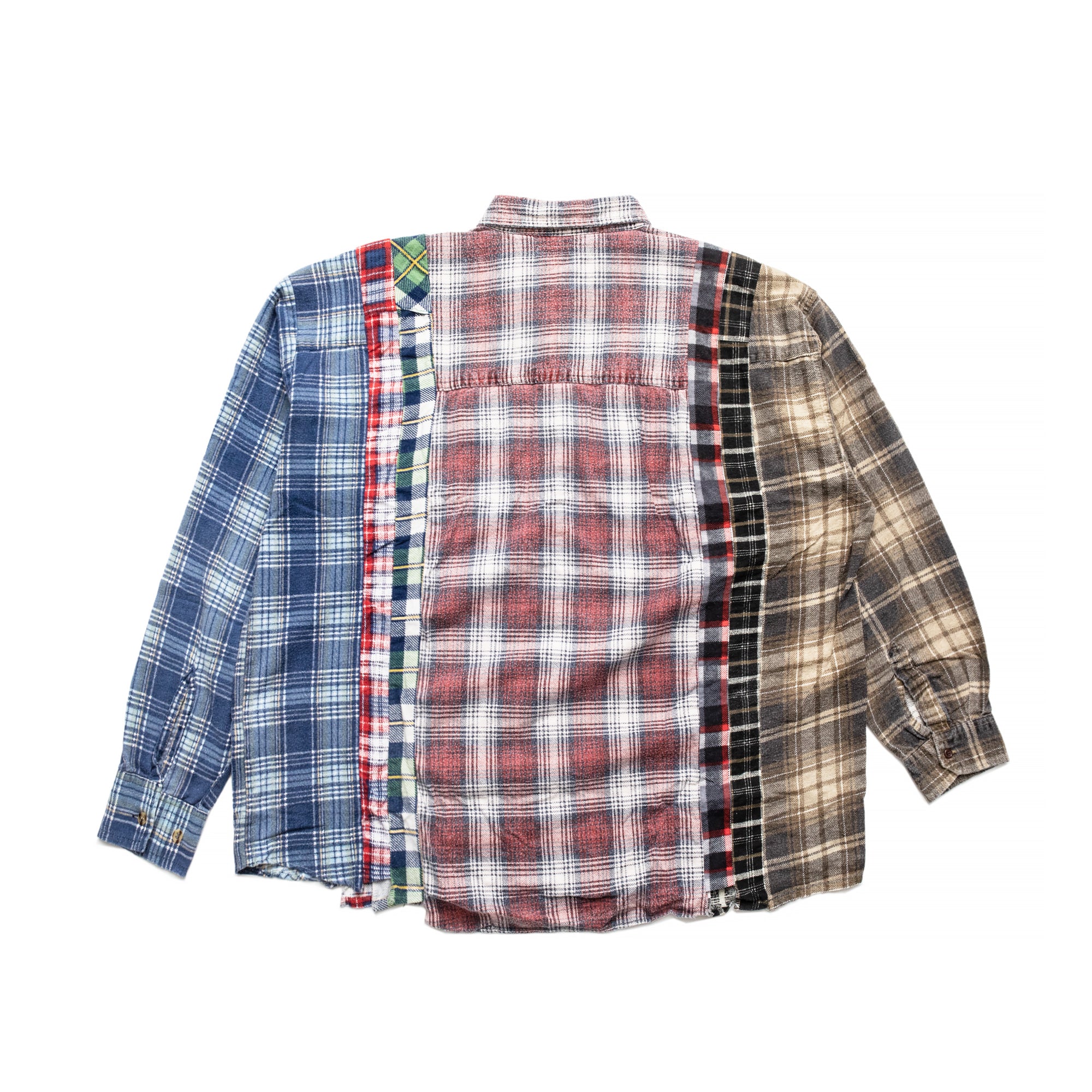 Needles Mens 7 Cuts Wide Flannel Shirt