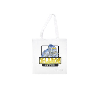 X-Large Sorayama Gorilla Tote Bag- White