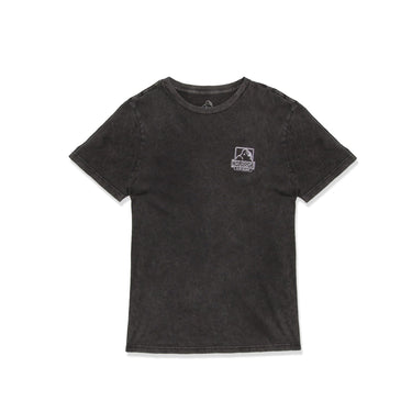 X-Large Men's Border Wash Tee - Black