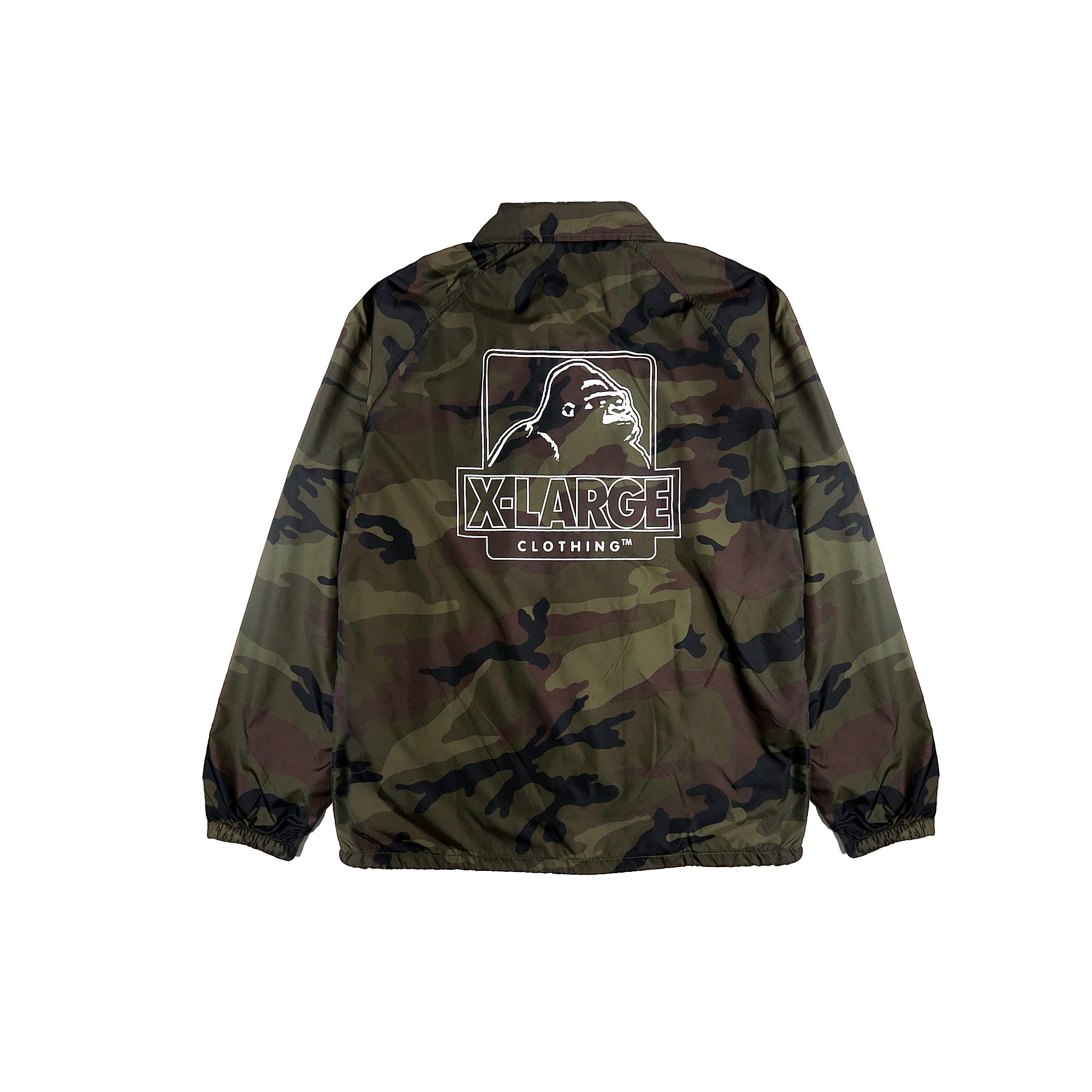 X-Large Men's Border Coach Jacket - Camo