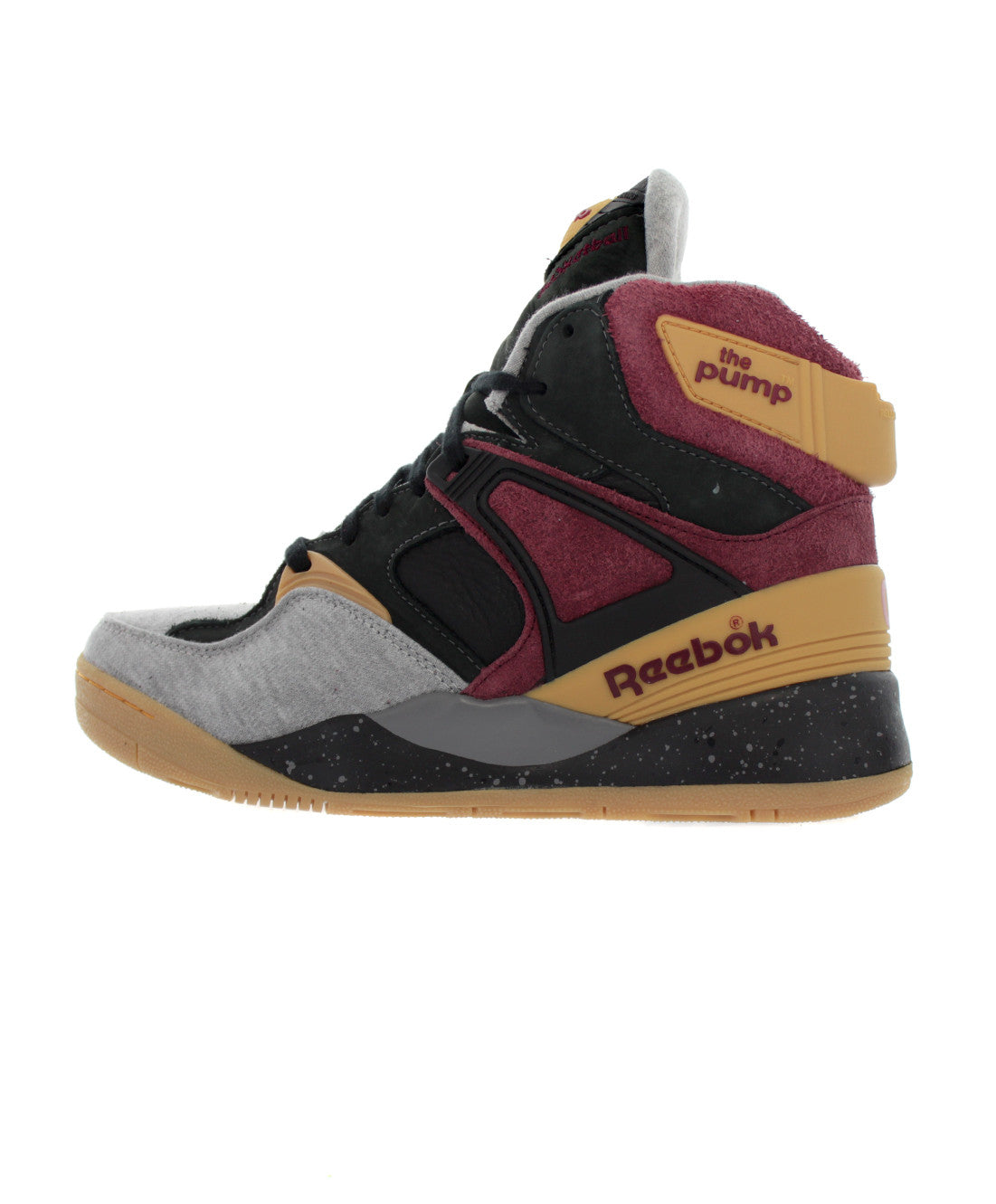 Reebok x Bodega: The Pump Certified (Light Grey/Burgundy/Black)