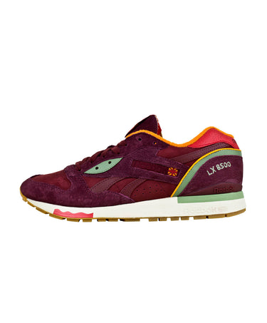 Reebok x Packer LX 8500 "Four Seasons" - Rugged Maroon/Mulberry Red