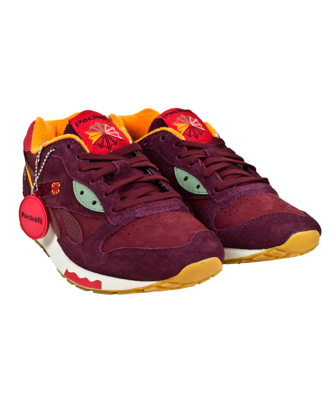 Reebok x Packer LX 8500 "Four Seasons" - Rugged Maroon/Mulberry Red