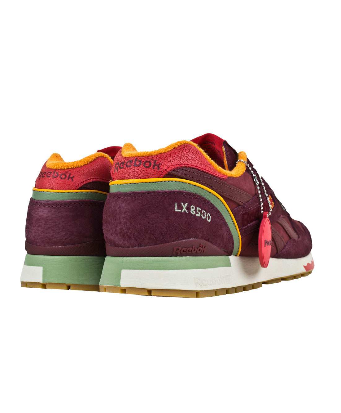 Reebok x Packer LX 8500 "Four Seasons" - Rugged Maroon/Mulberry Red