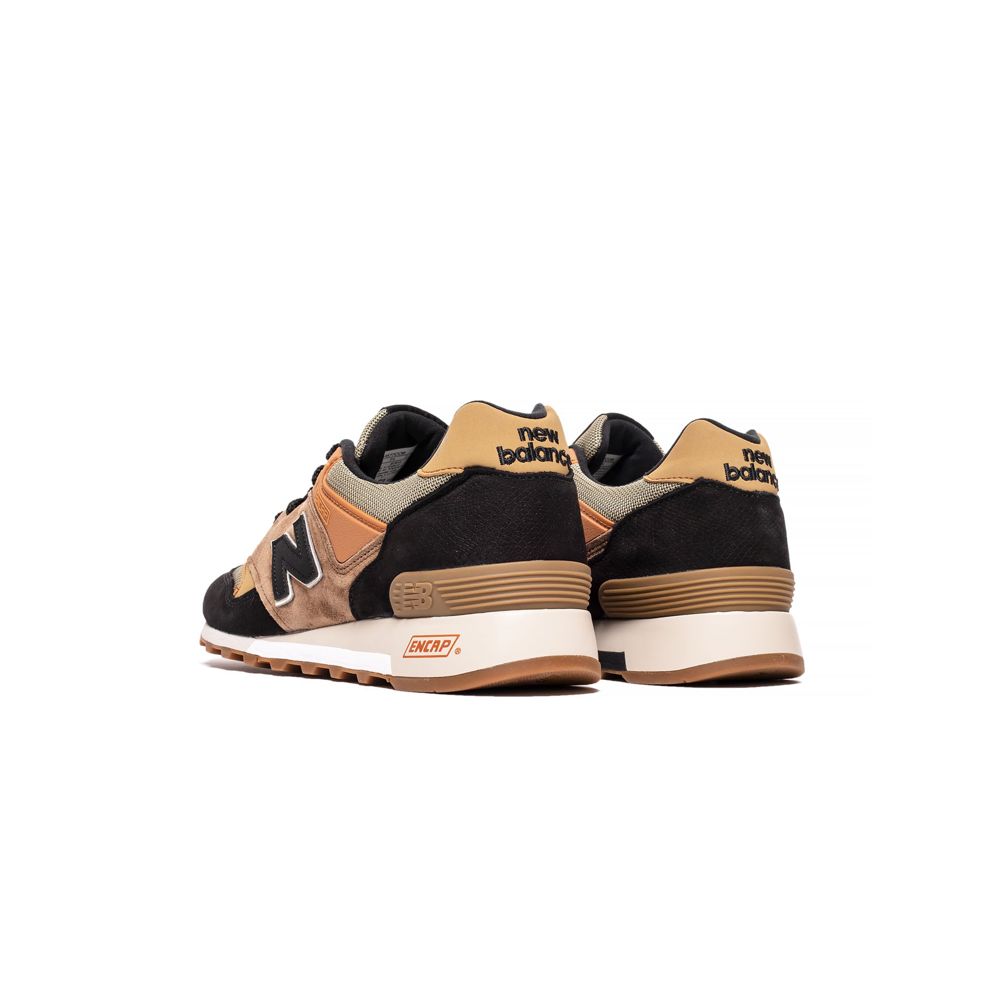 New Balance Mens Made UK 577 Shoes 'Ermine/Kelp/Glazed Ginger'