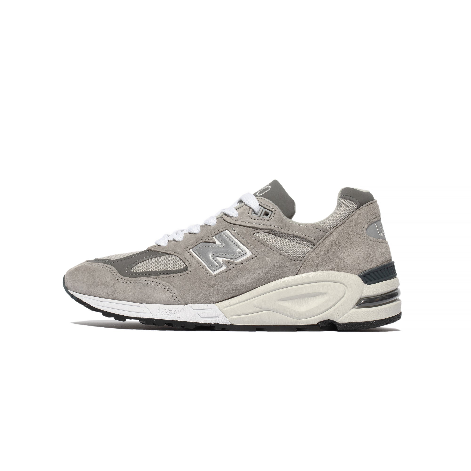 New Balance Mens Made In US 990v2 Shoes 'Grey'