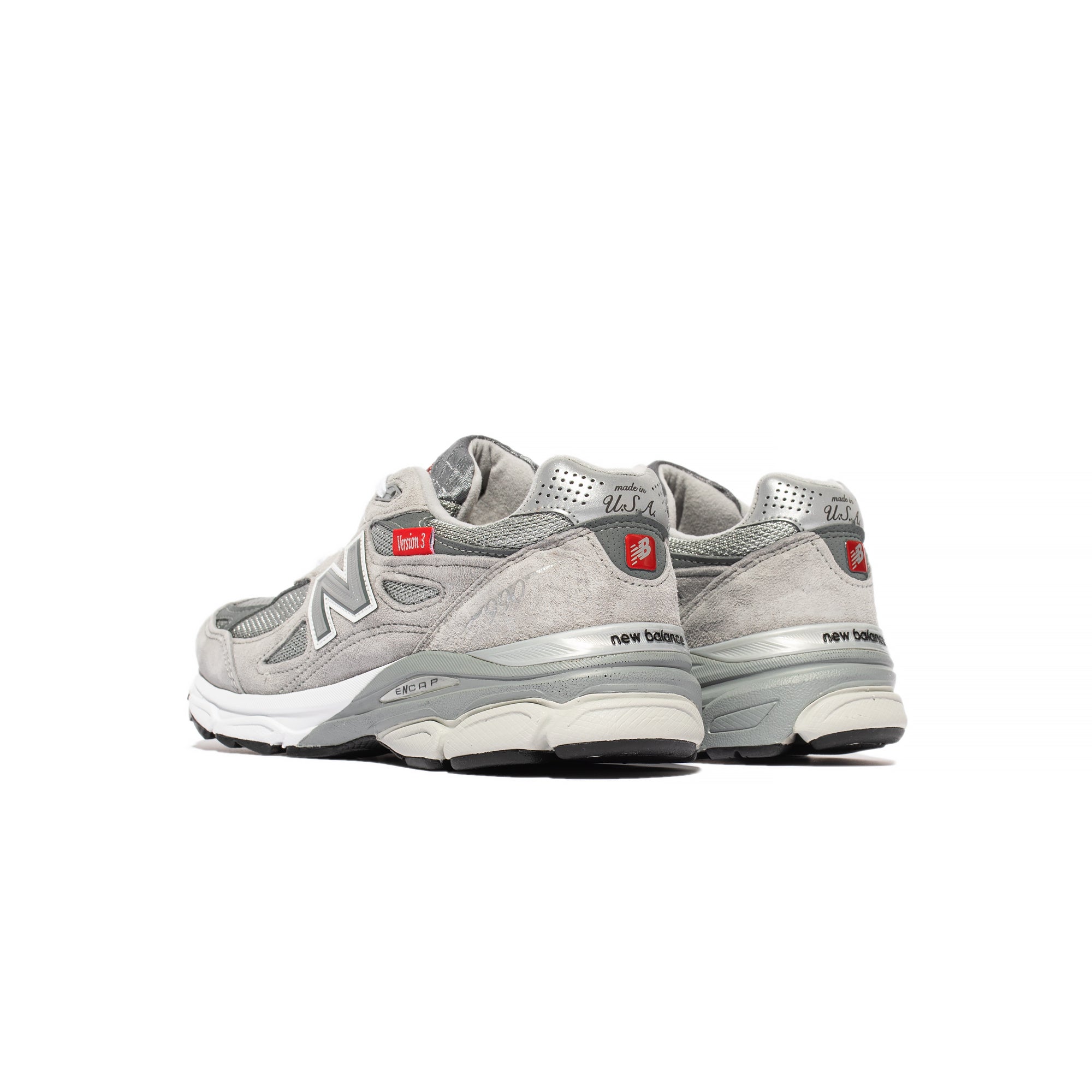 New Balance Mens Made US 990v3 Shoes 'Grey'