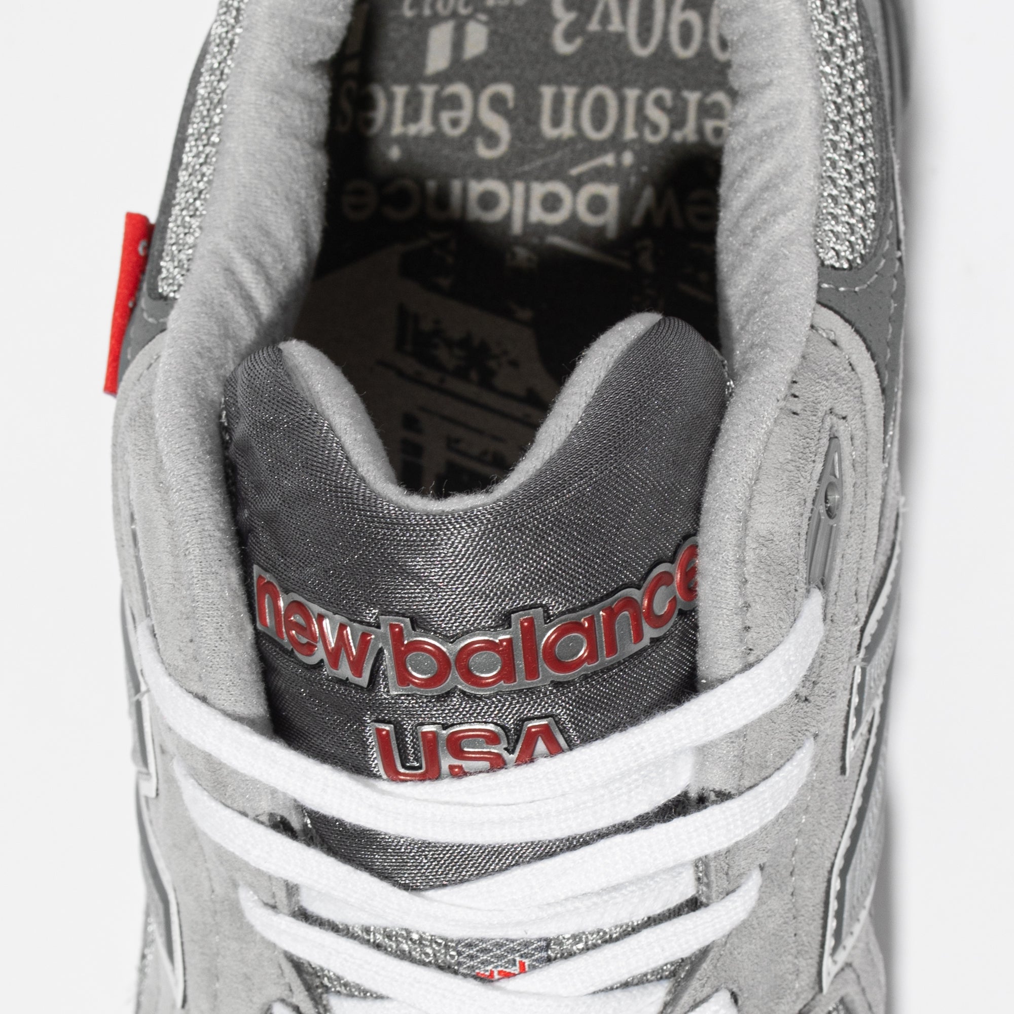 New Balance Mens Made US 990v3 Shoes 'Grey'