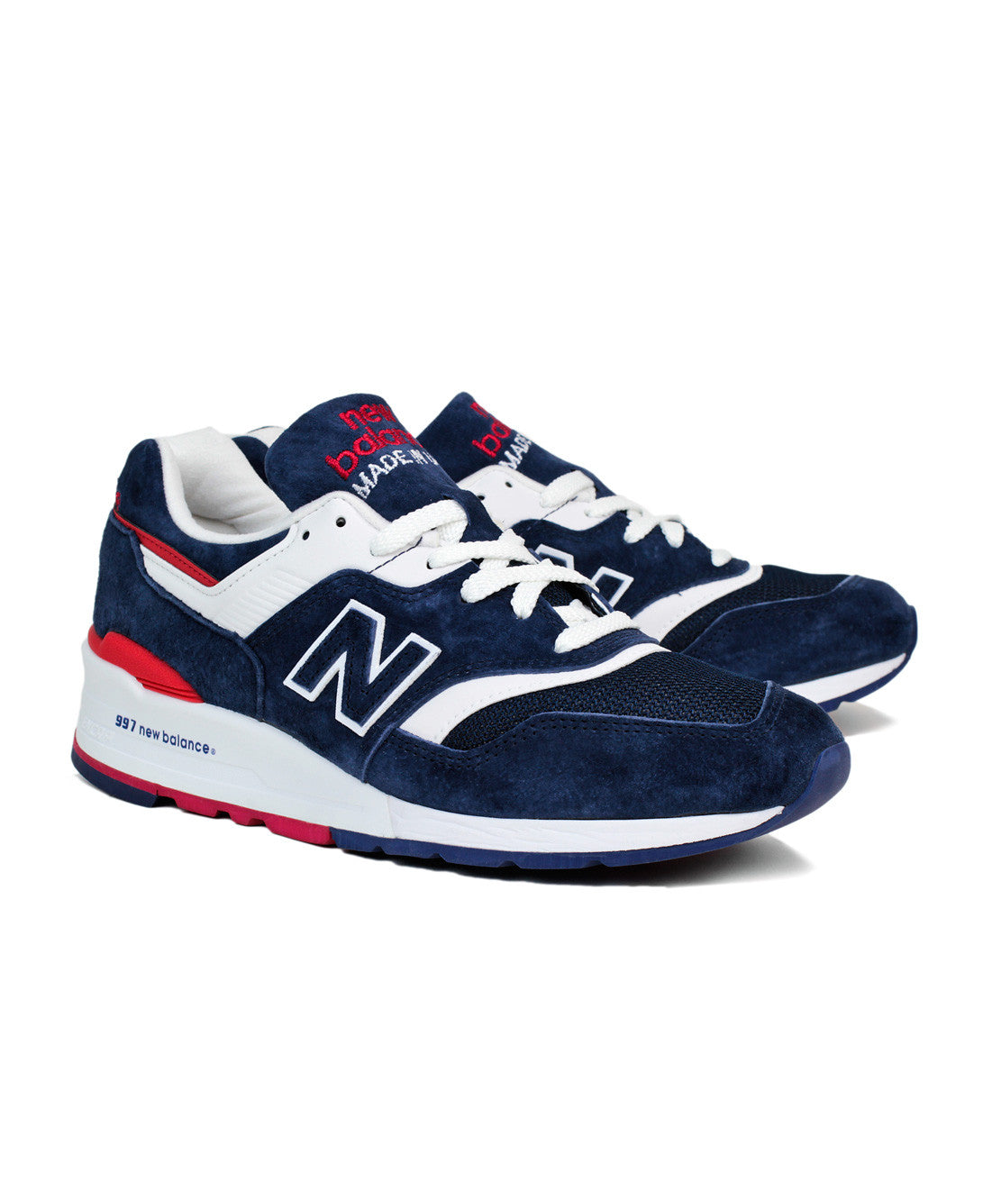 New Balance Men's 997 - Navy/Red