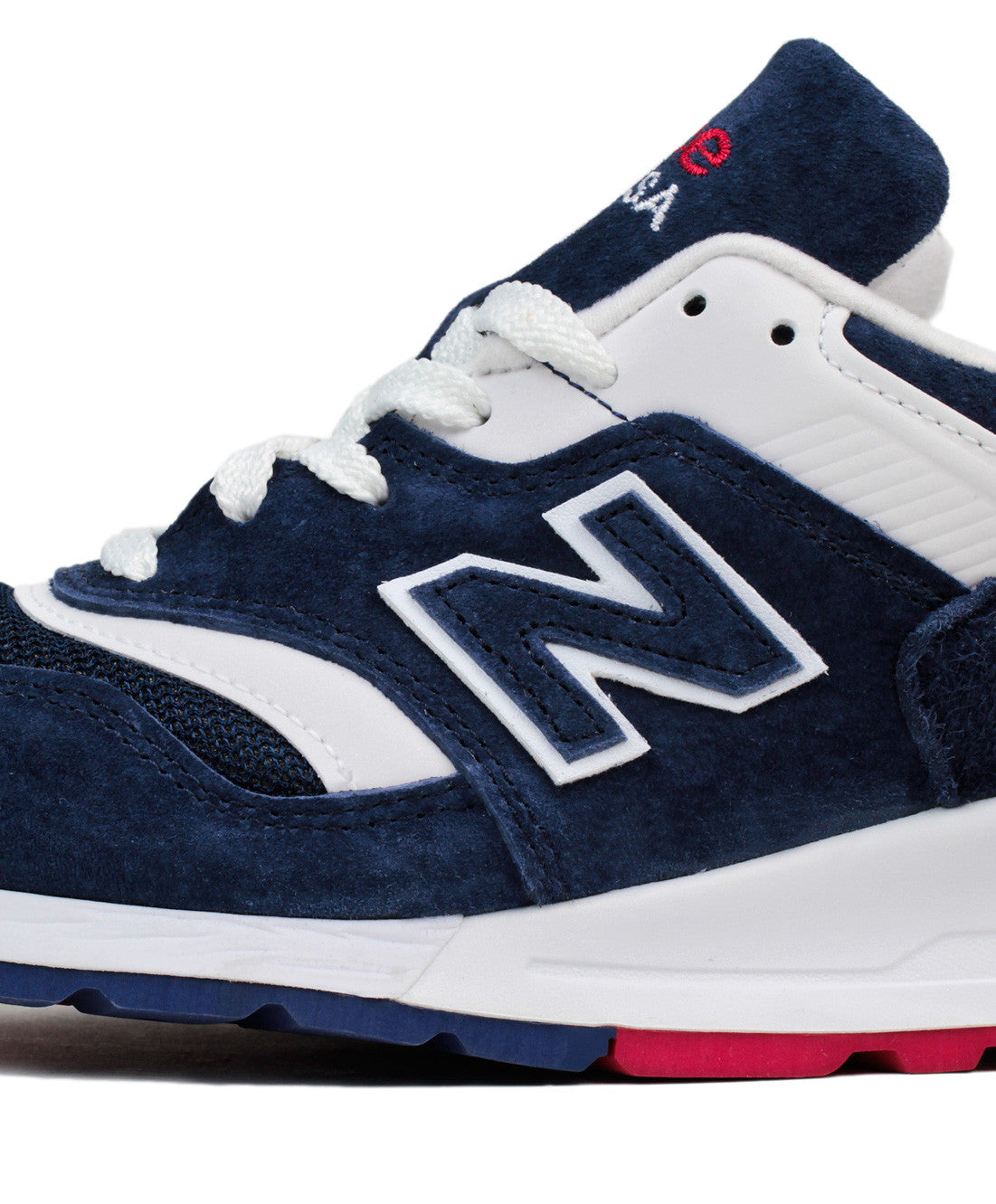 New Balance Men's 997 - Navy/Red