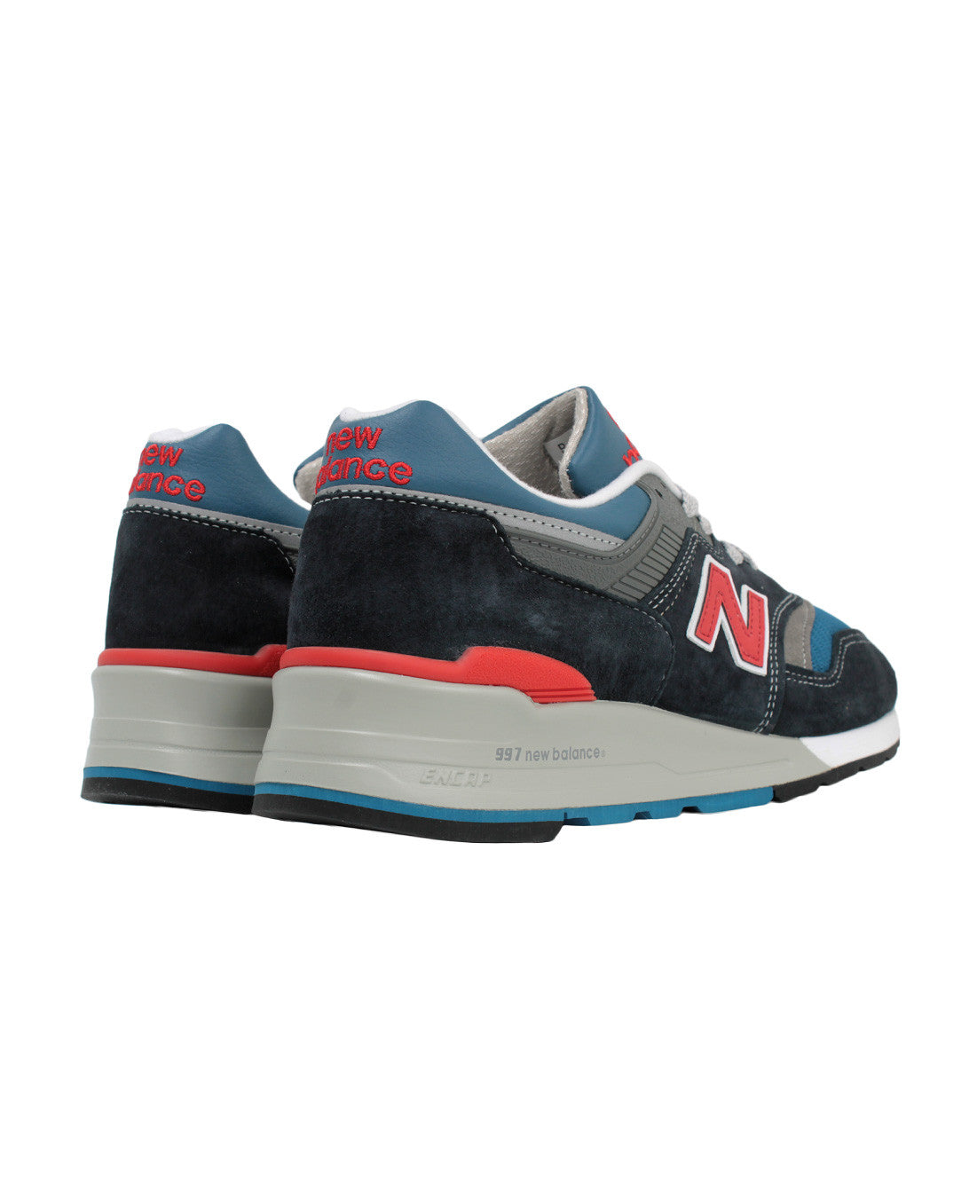 New Balance M997JNB “Flint Gray” Made in USA - Black/Blue